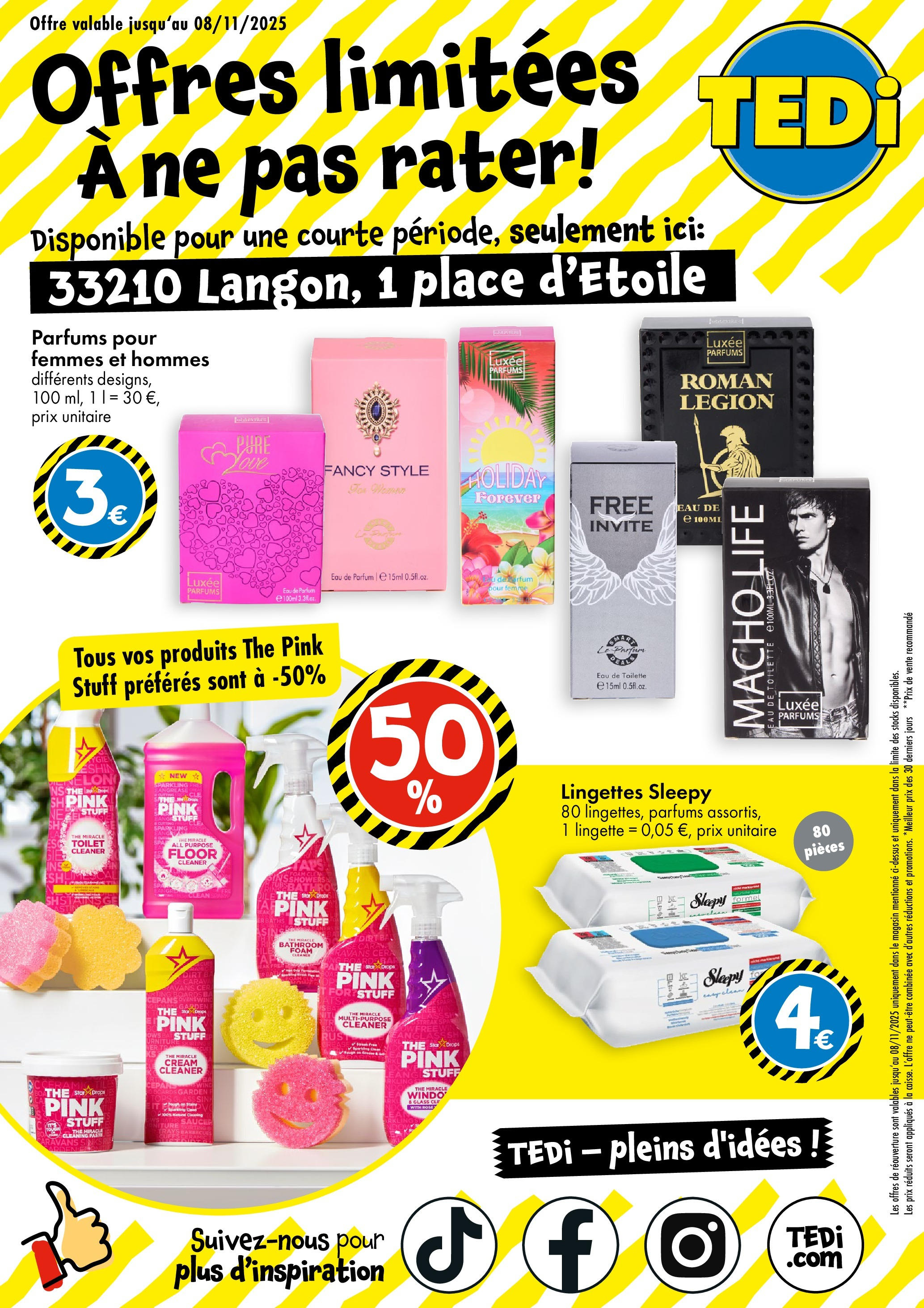 TEDi - TEDi: Découvrez les nouvelles offres à partir du 28/10/2025 - promo en ligne | Page: 2 | Produits: Parfum, Eau de toilette, Thé, Eau de parfum