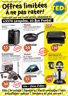 TEDi - Prévisualisation de TEDi - TEDi: Découvrez les nouvelles offres valide à partir de 28.10.2025