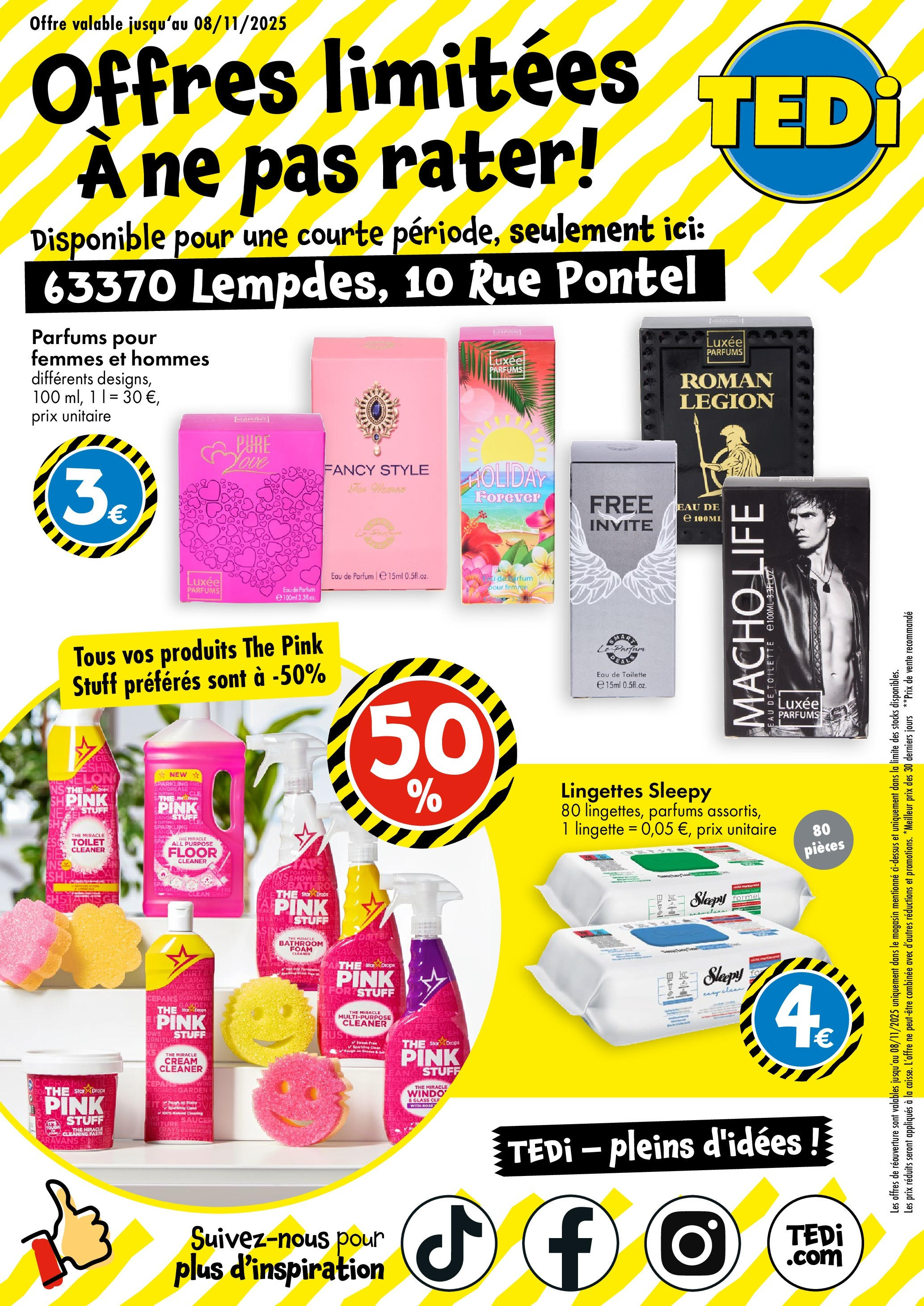 TEDi - TEDi: Découvrez les nouvelles offres à partir du 28/10/2025 - promo en ligne | Page: 2 | Produits: Parfum, Eau de toilette, Thé, Eau de parfum