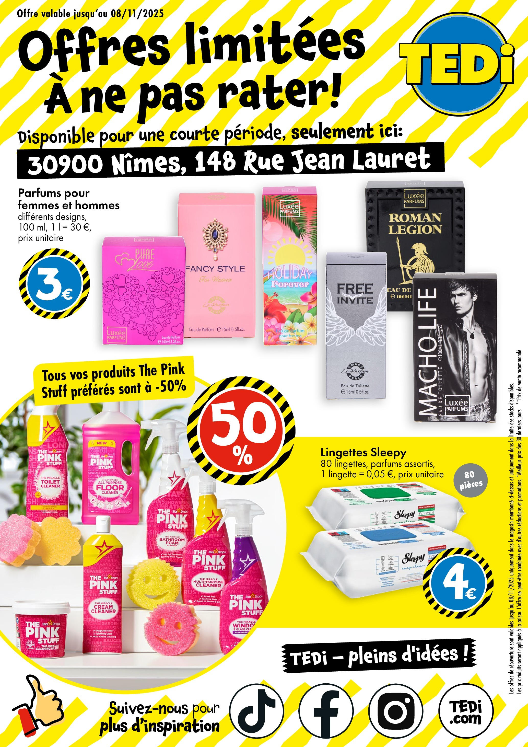 TEDi - TEDi: Découvrez les nouvelles offres à partir du 28/10/2025 - promo en ligne | Page: 2 | Produits: Parfum, Eau de toilette, Thé, Eau de parfum