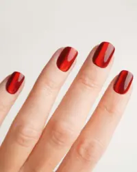 Doonails Künstliche Nägel, Soft Gel Press Ons Red Cat Eye