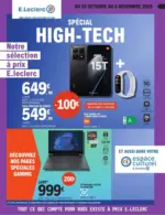 E.Leclerc Espace Culturel Catalogue E.Leclerc Espace Culturel - au 08.11.2025