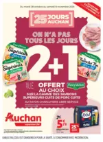 Auchan Supermarché C'est parti pour les 25 JOURS AUCHAN dans votre super - au 08.11.2025
