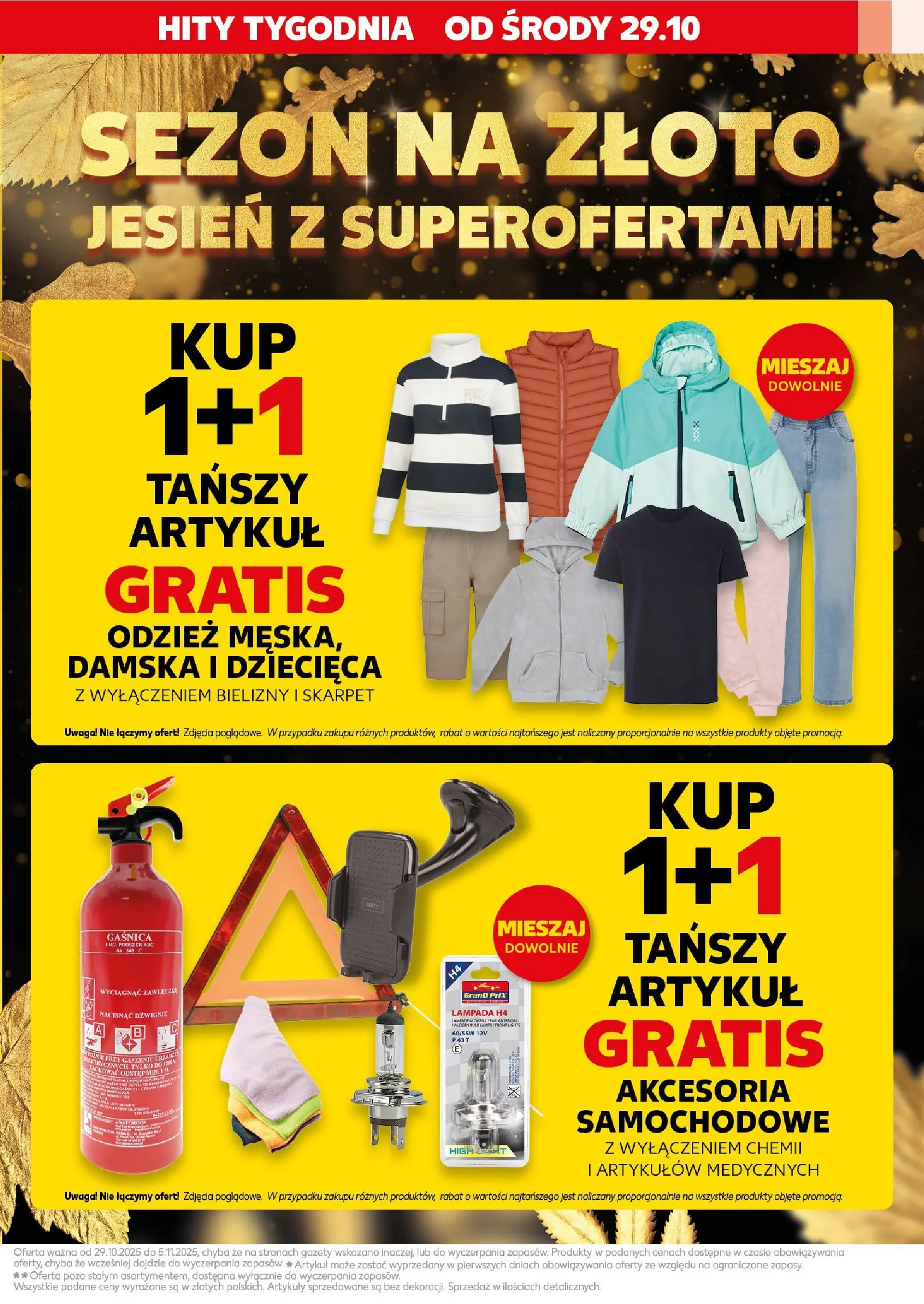Kaufland gazetka - Mega okazje od 29.10.2025 - od jutra PDF | Strona: 3 | Produkty: Gaśnica, Akcesoria samochodowe