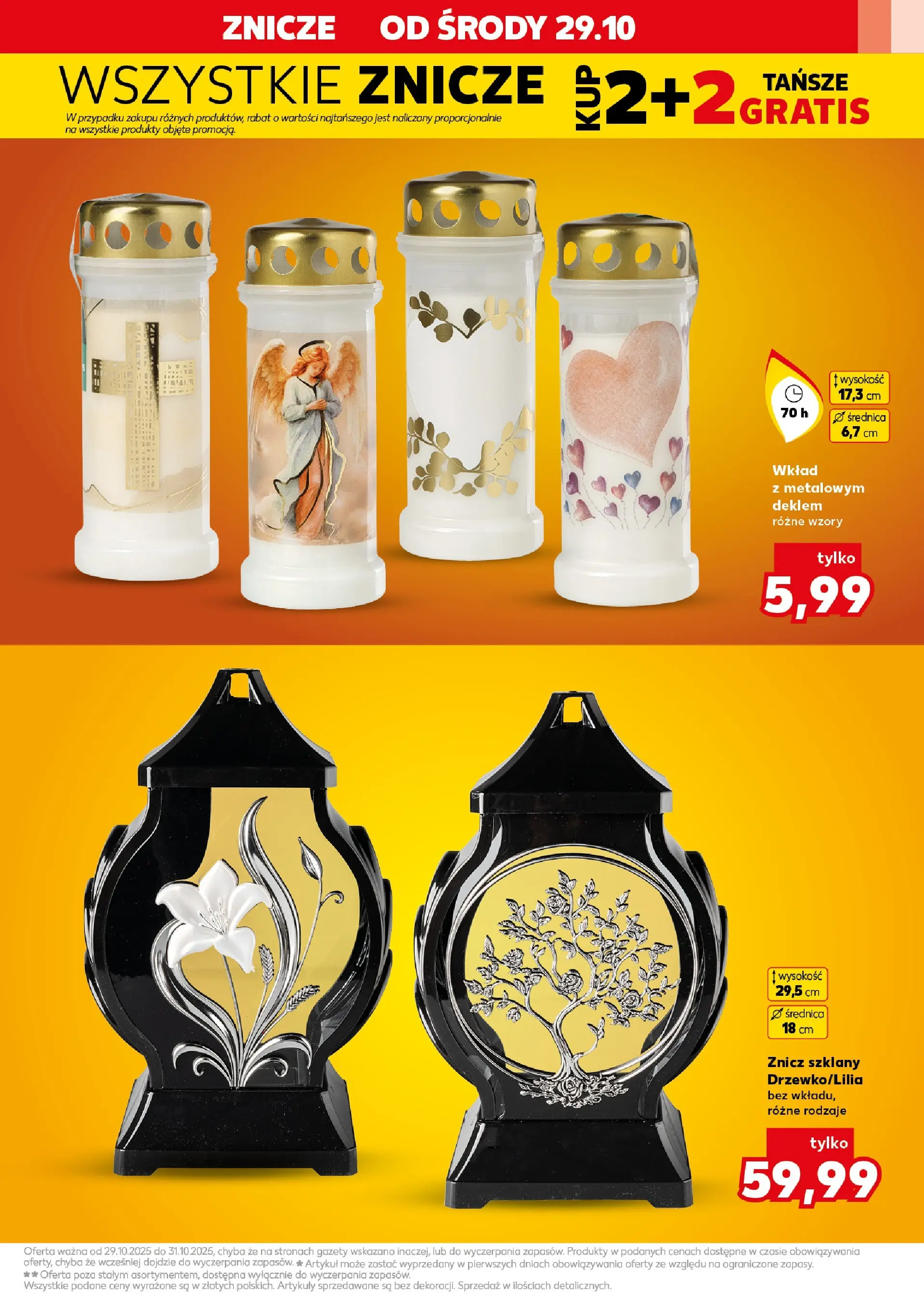 Kaufland - Kaufland Znicze ważne do 31.10 od 28.10.2025 - od jutra PDF | Strona: 9