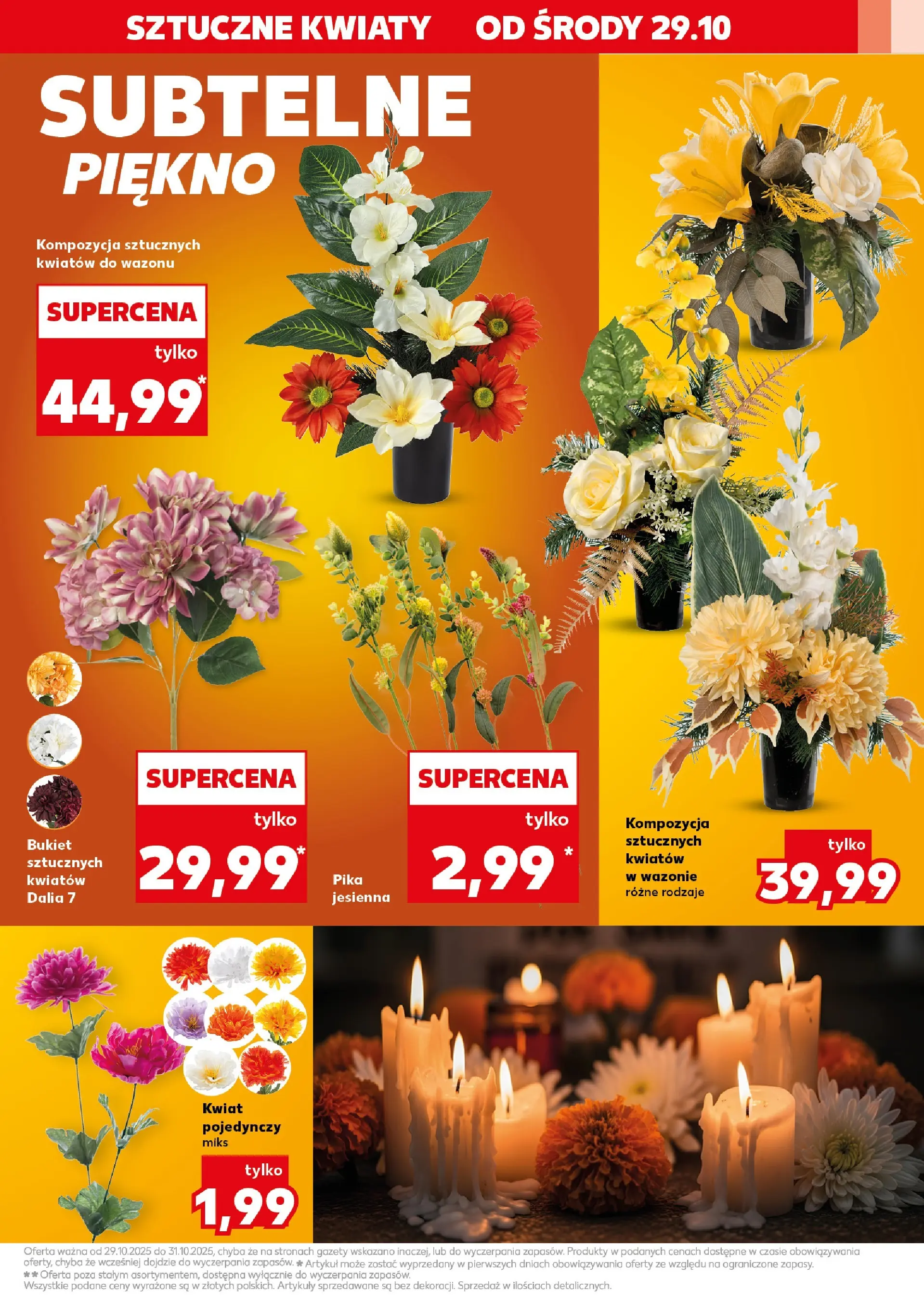Kaufland - Kaufland Znicze ważne do 31.10 od 28.10.2025 - od jutra PDF | Strona: 13