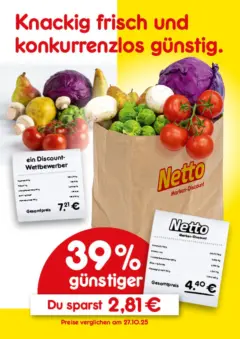 Netto Marken-Discount prospekt Pirna	 ab 27.10.2025 gültig