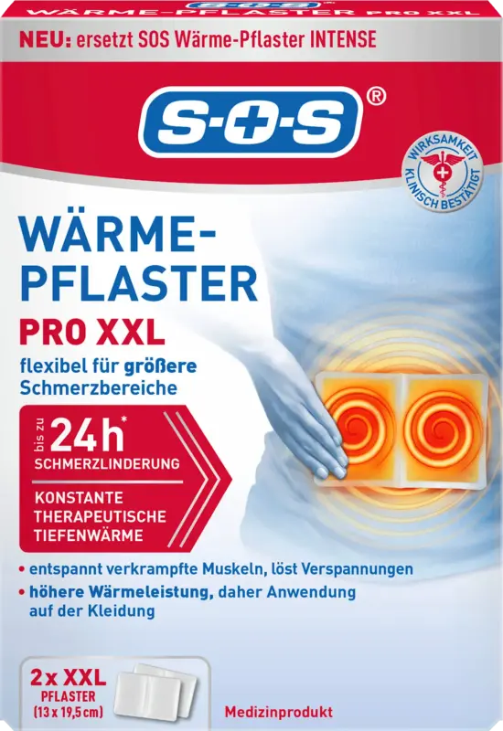 SOS Wärme-Pflaster PRO XXL