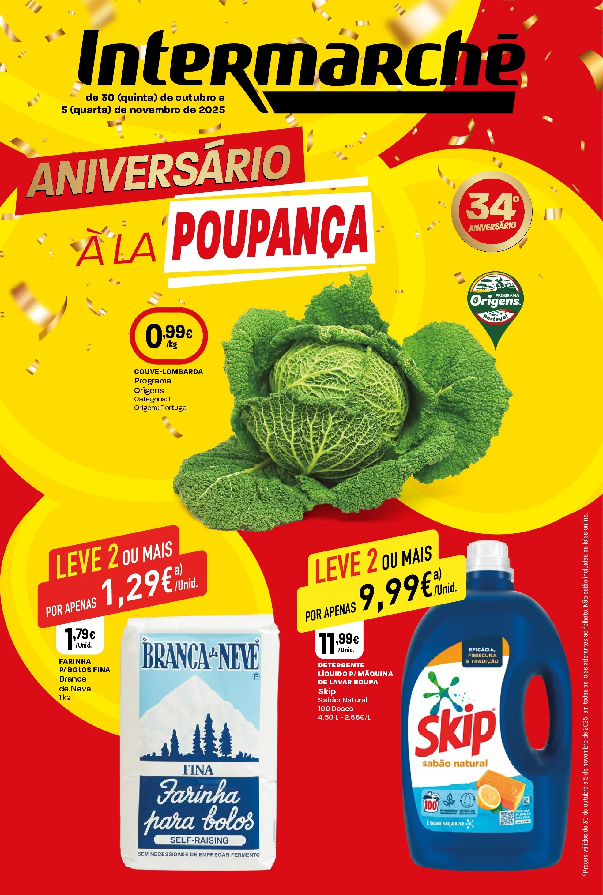 Intermarché - Aniversário à la poupança » de 30/10/2025 - 05/11/2025 | Página: 1