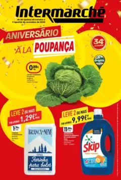 Pré-visualização Intermarché - Aniversário à la poupança válido de 30.10.2025