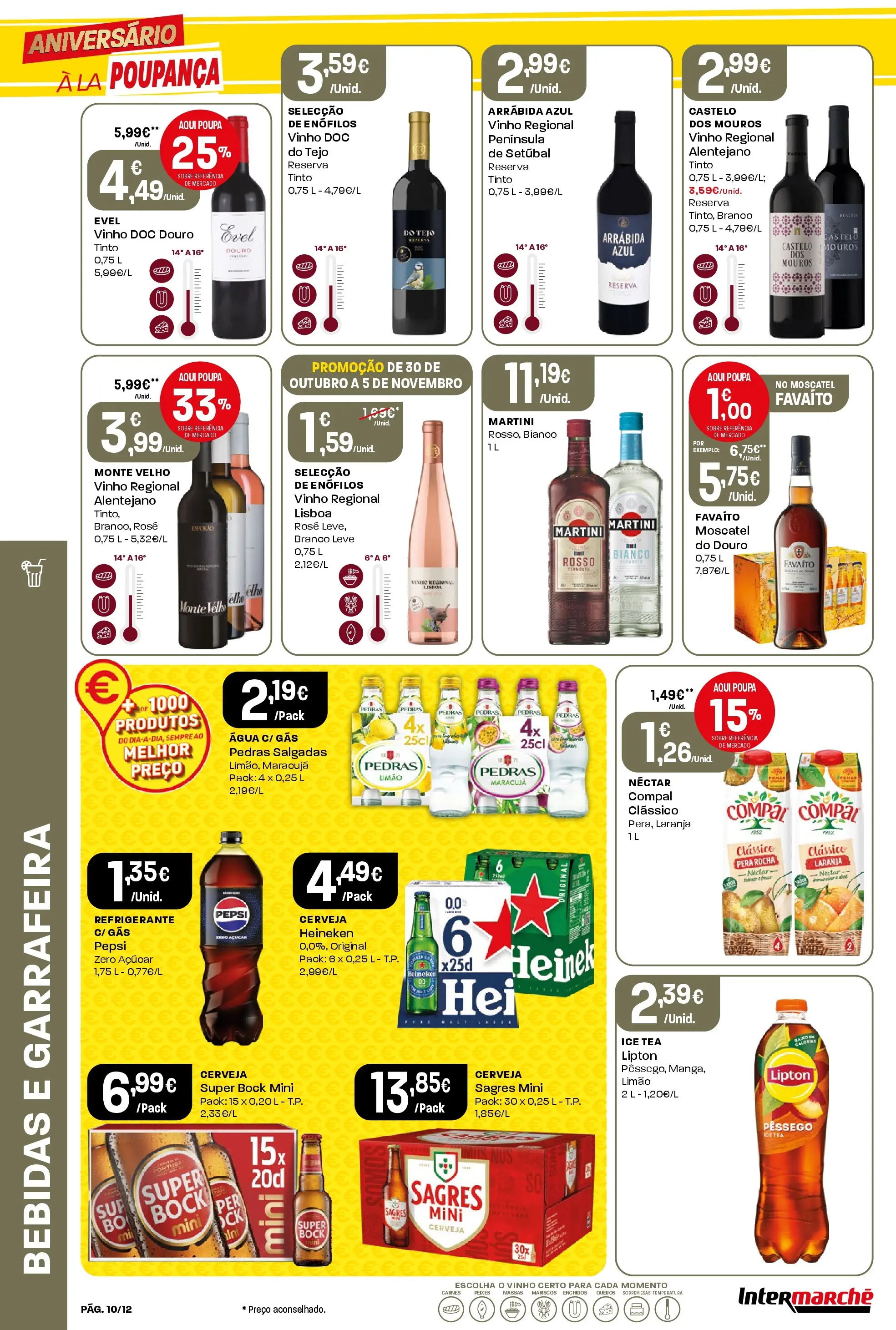 Intermarché - Aniversário à la poupança » de 30/10/2025 - 05/11/2025 | Página: 10