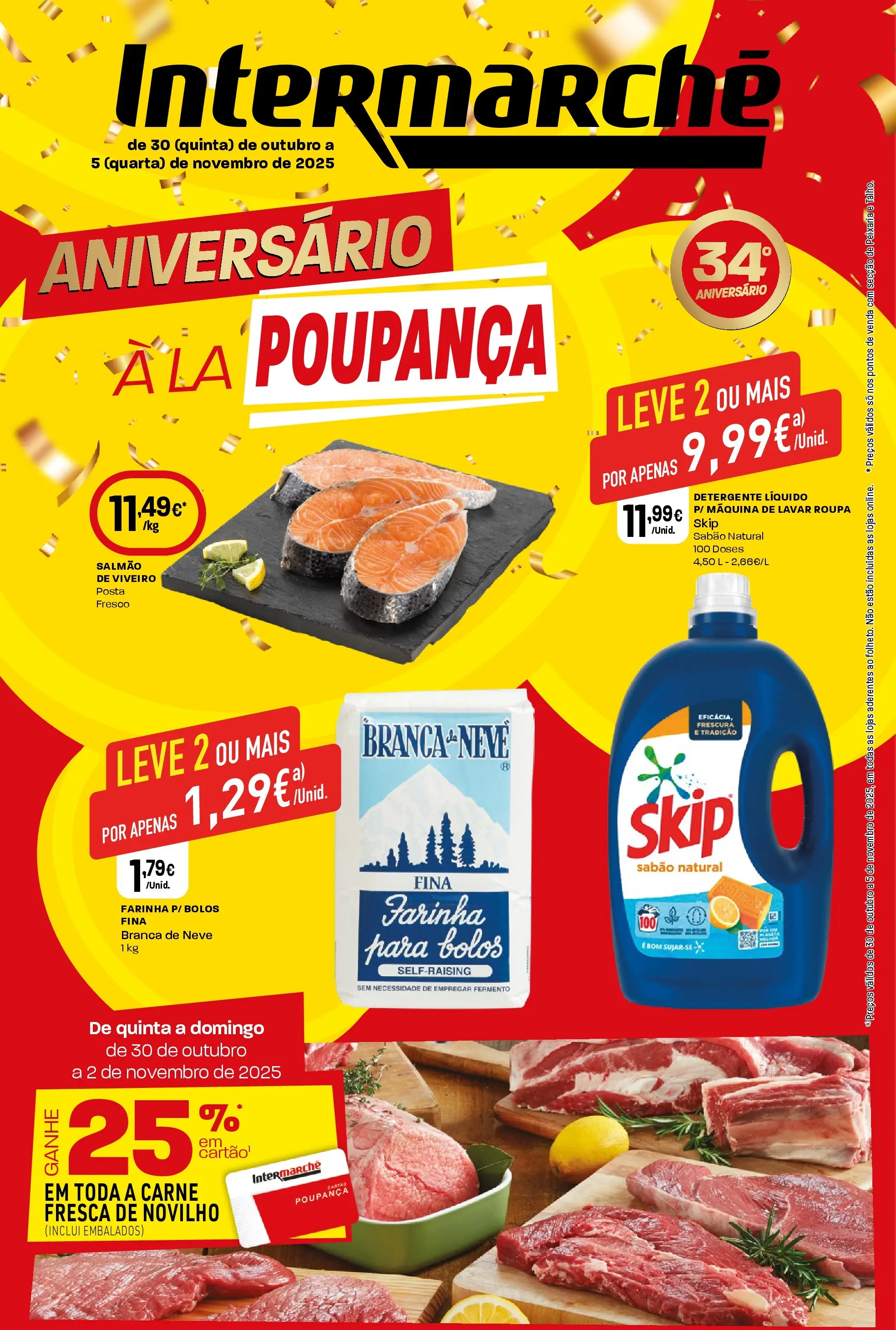 Intermarché - Aniversário à la poupança. » de 30/10/2025 - 05/11/2025 | Página: 1