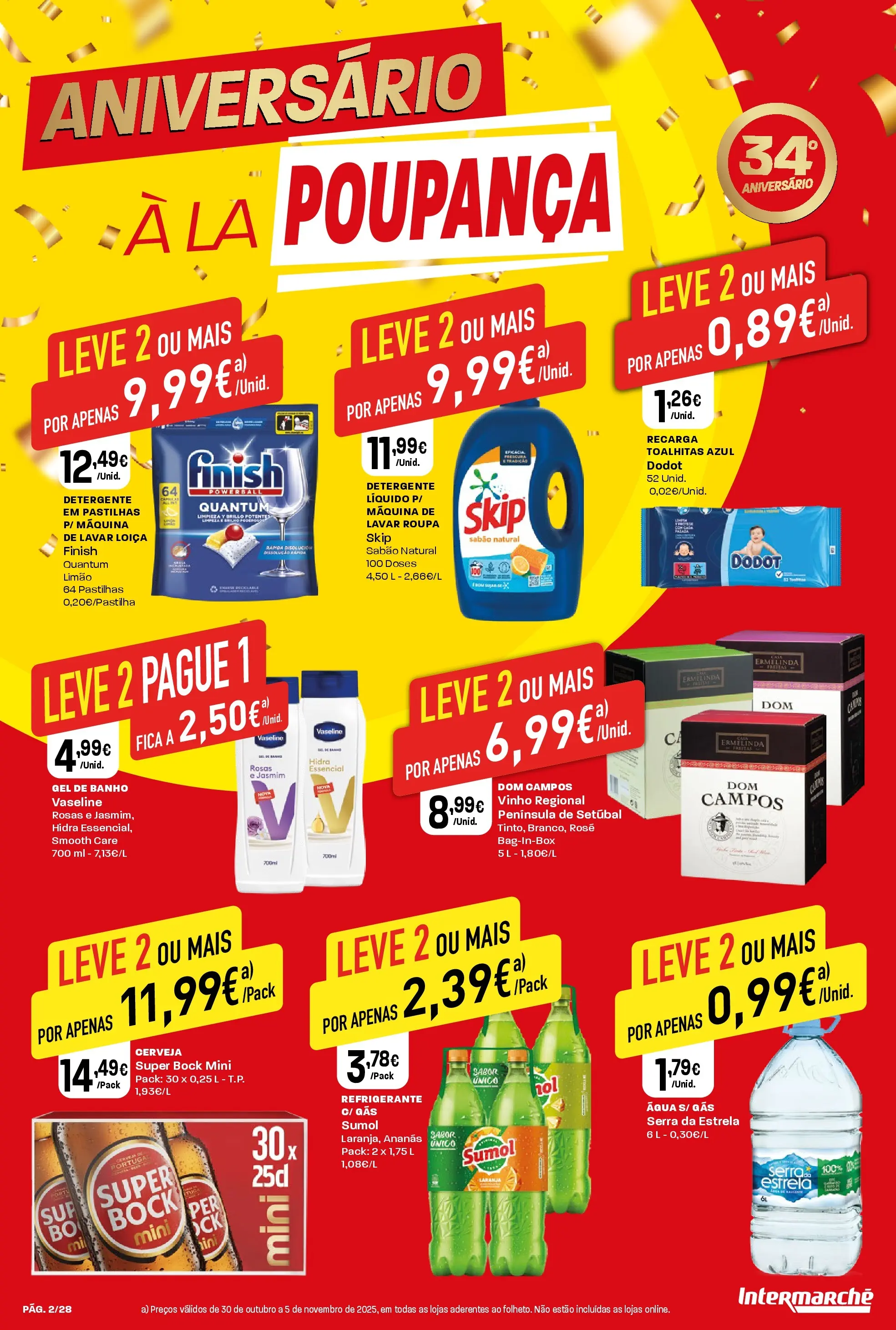 Intermarché - Aniversário à la poupança. » de 30/10/2025 - 05/11/2025 | Página: 2