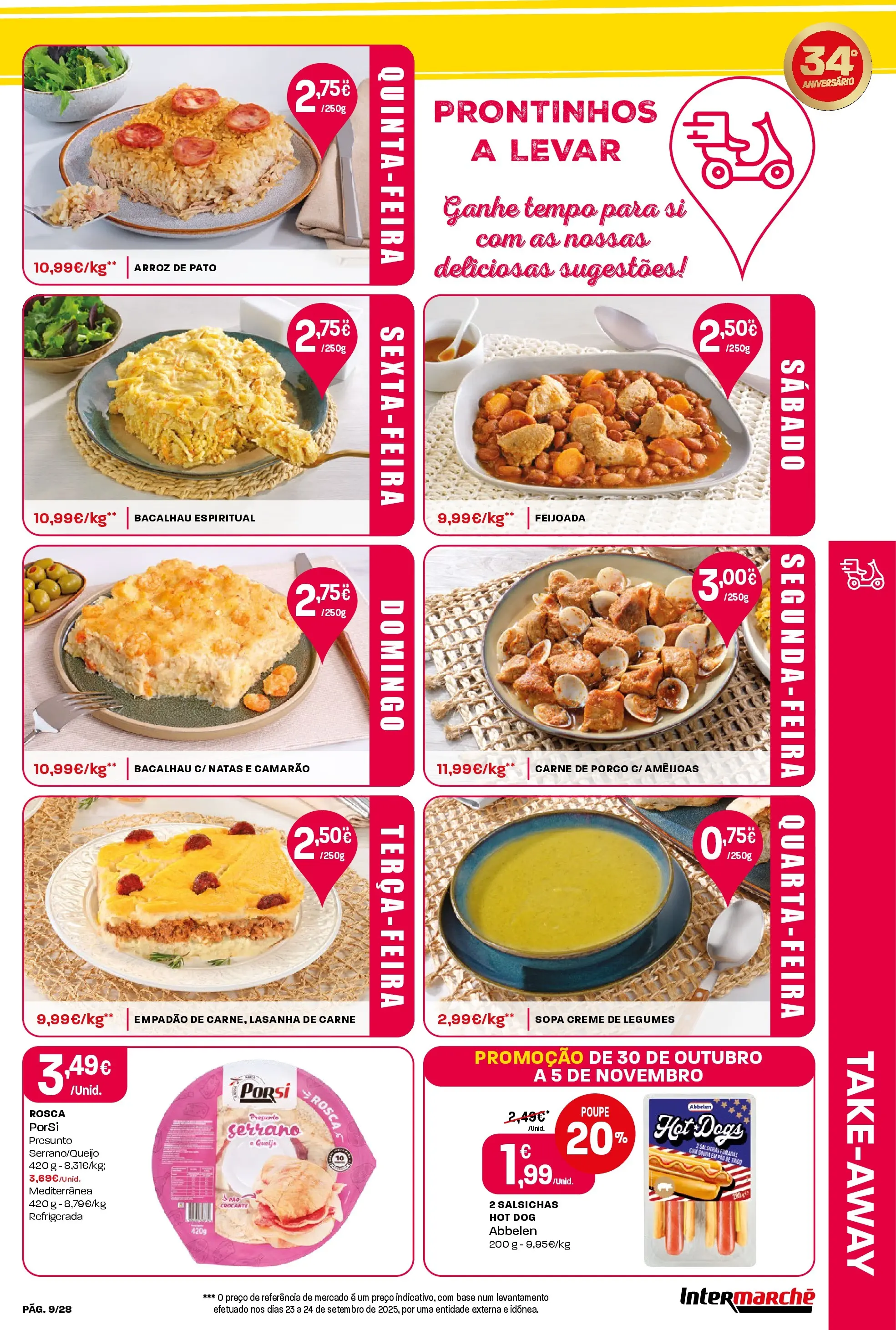 Intermarché - Aniversário à la poupança. » de 30/10/2025 - 05/11/2025 | Página: 9