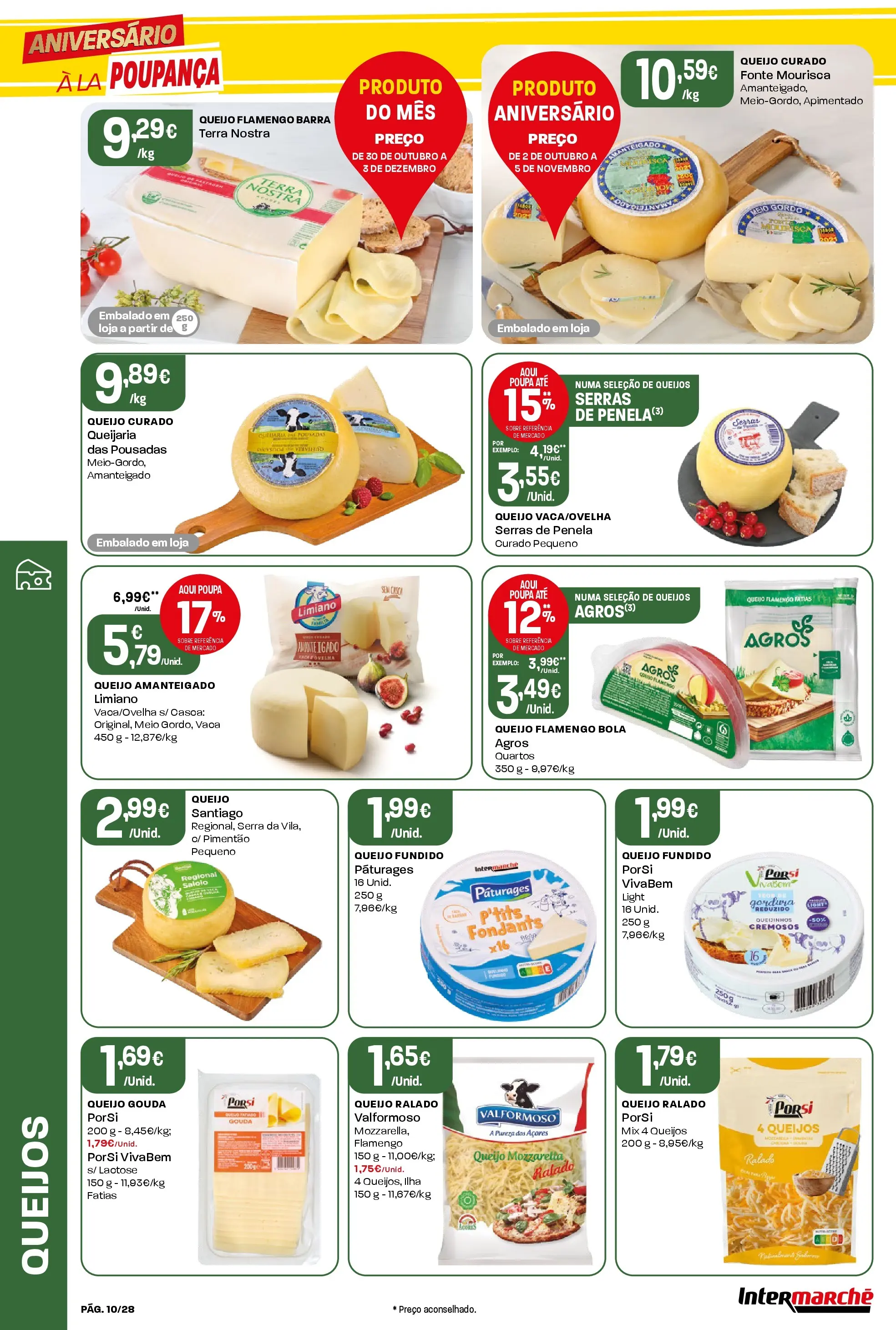 Intermarché - Aniversário à la poupança. » de 30/10/2025 - 05/11/2025 | Página: 10