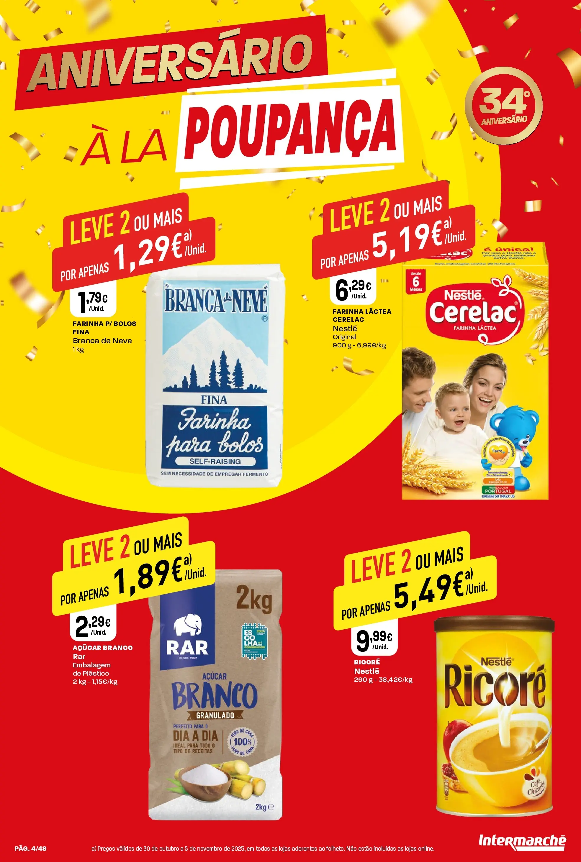 Intermarché - Aniversário à la poupança! » de 30/10/2025 - 05/11/2025 | Página: 4