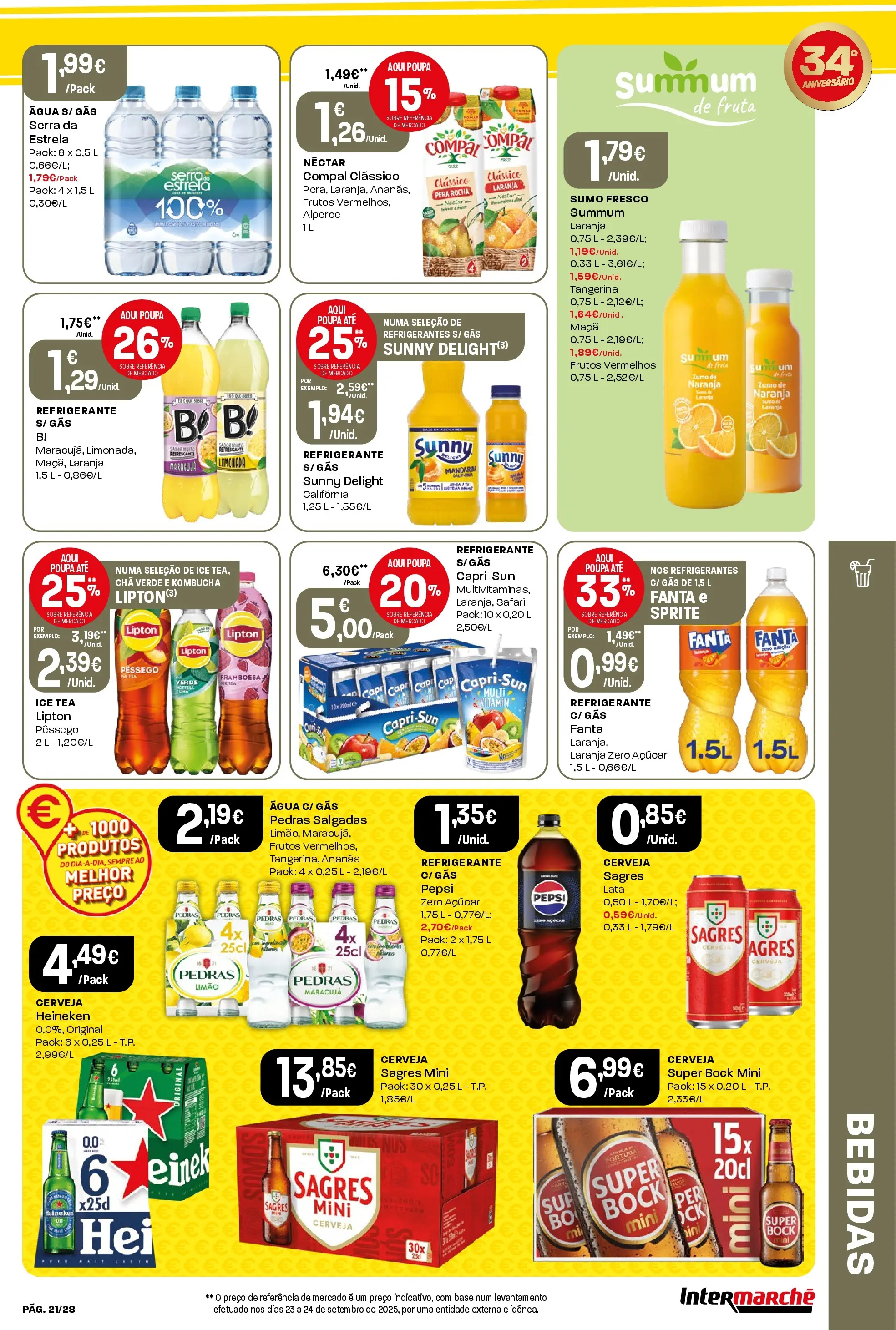 Intermarché - Aniversário à la poupança. » de 30/10/2025 - 05/11/2025 | Página: 21