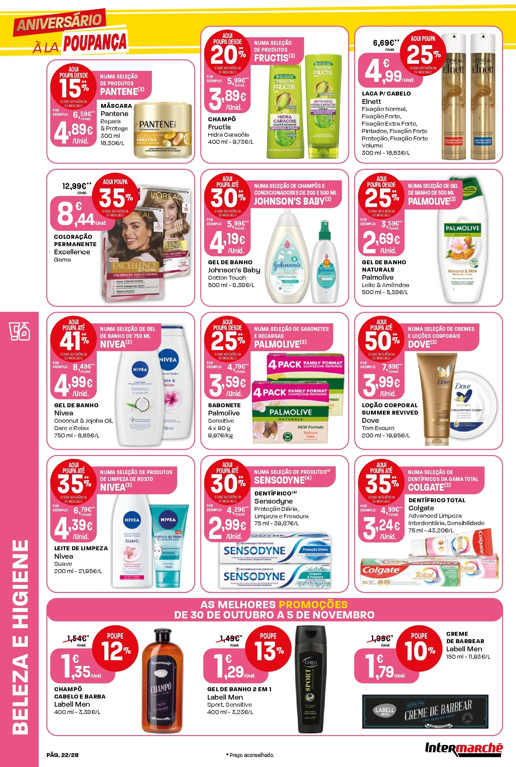 Intermarché - Aniversário à la poupança. » de 30/10/2025 - 05/11/2025 | Página: 22