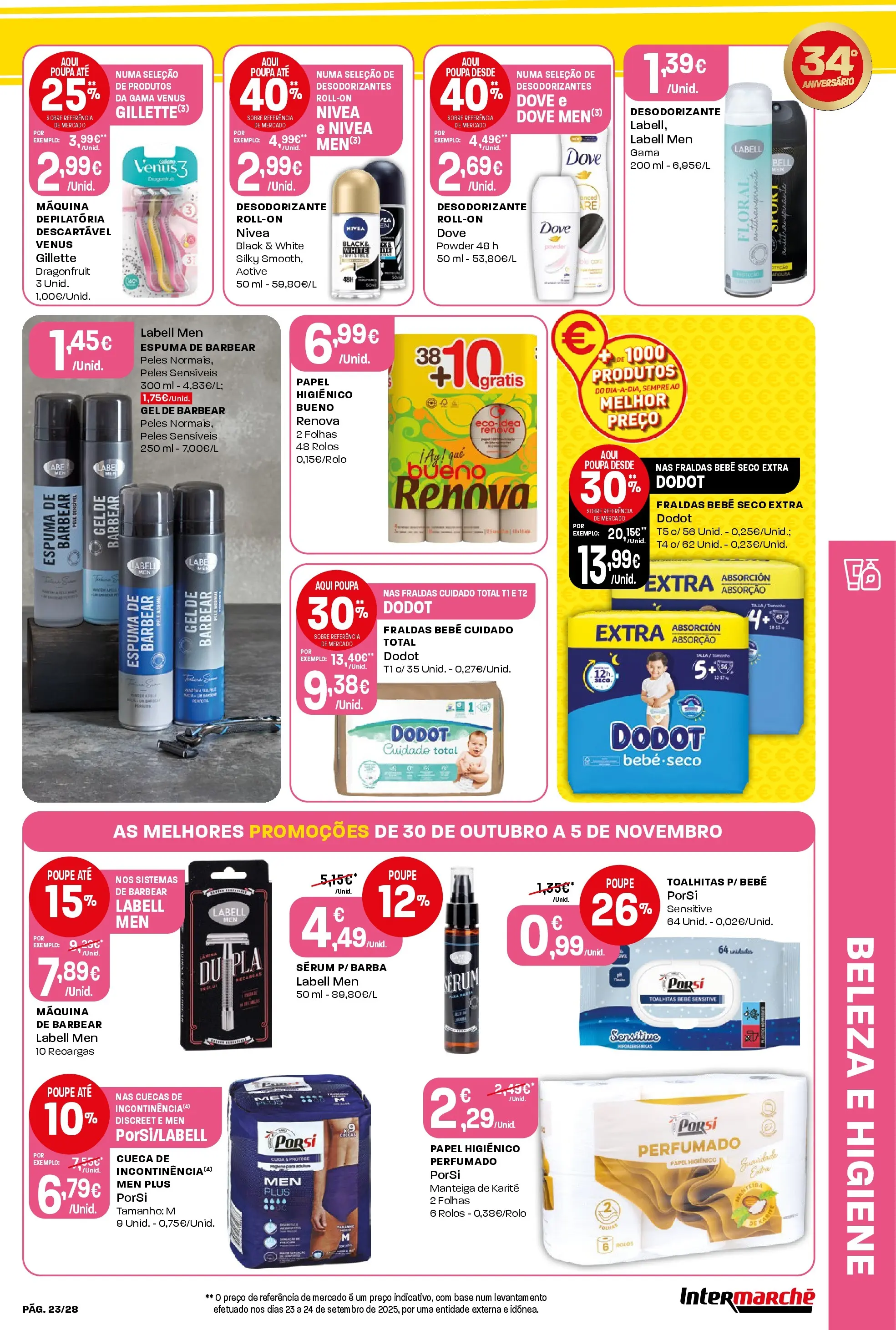 Intermarché - Aniversário à la poupança. » de 30/10/2025 - 05/11/2025 | Página: 23