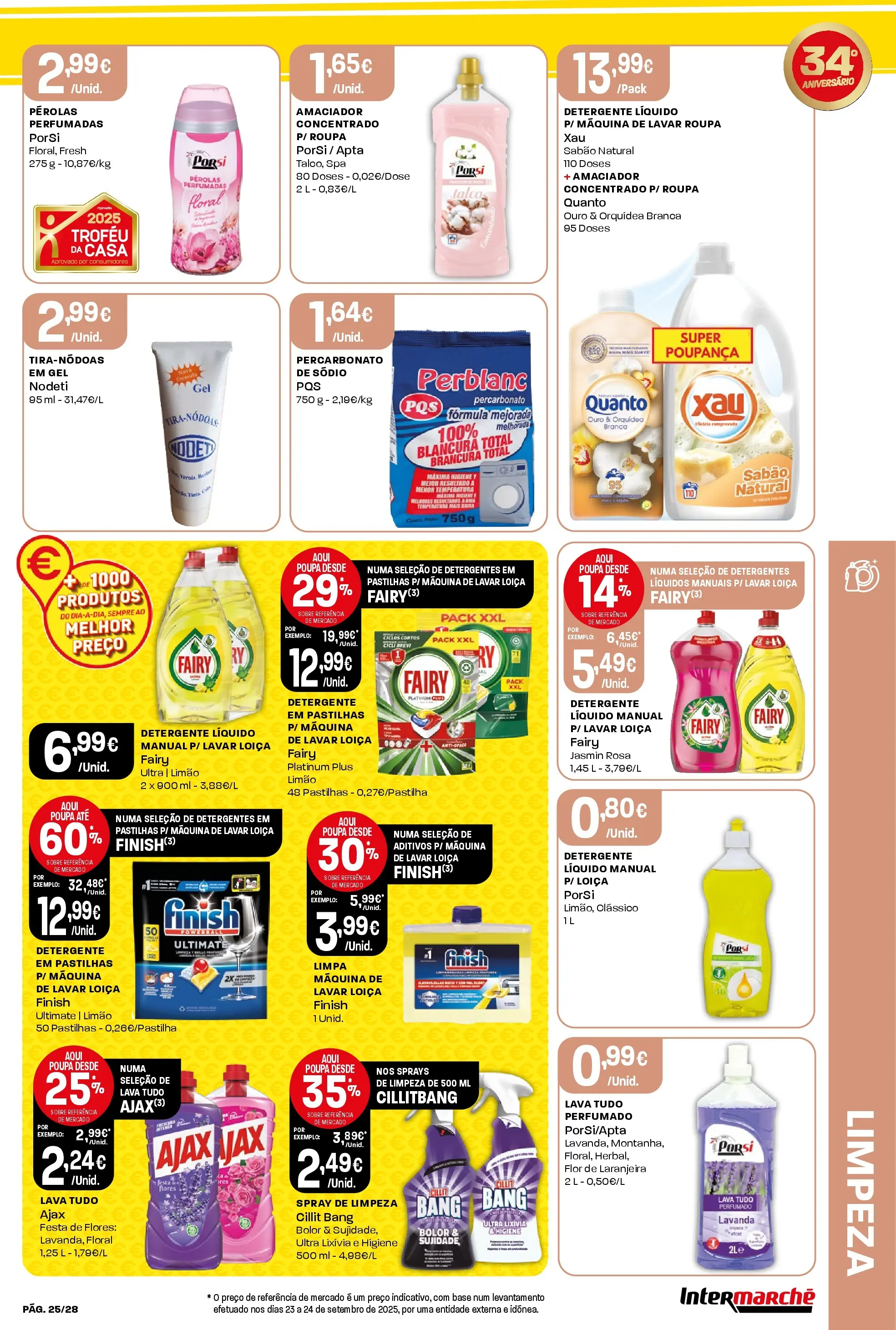Intermarché - Aniversário à la poupança. » de 30/10/2025 - 05/11/2025 | Página: 25