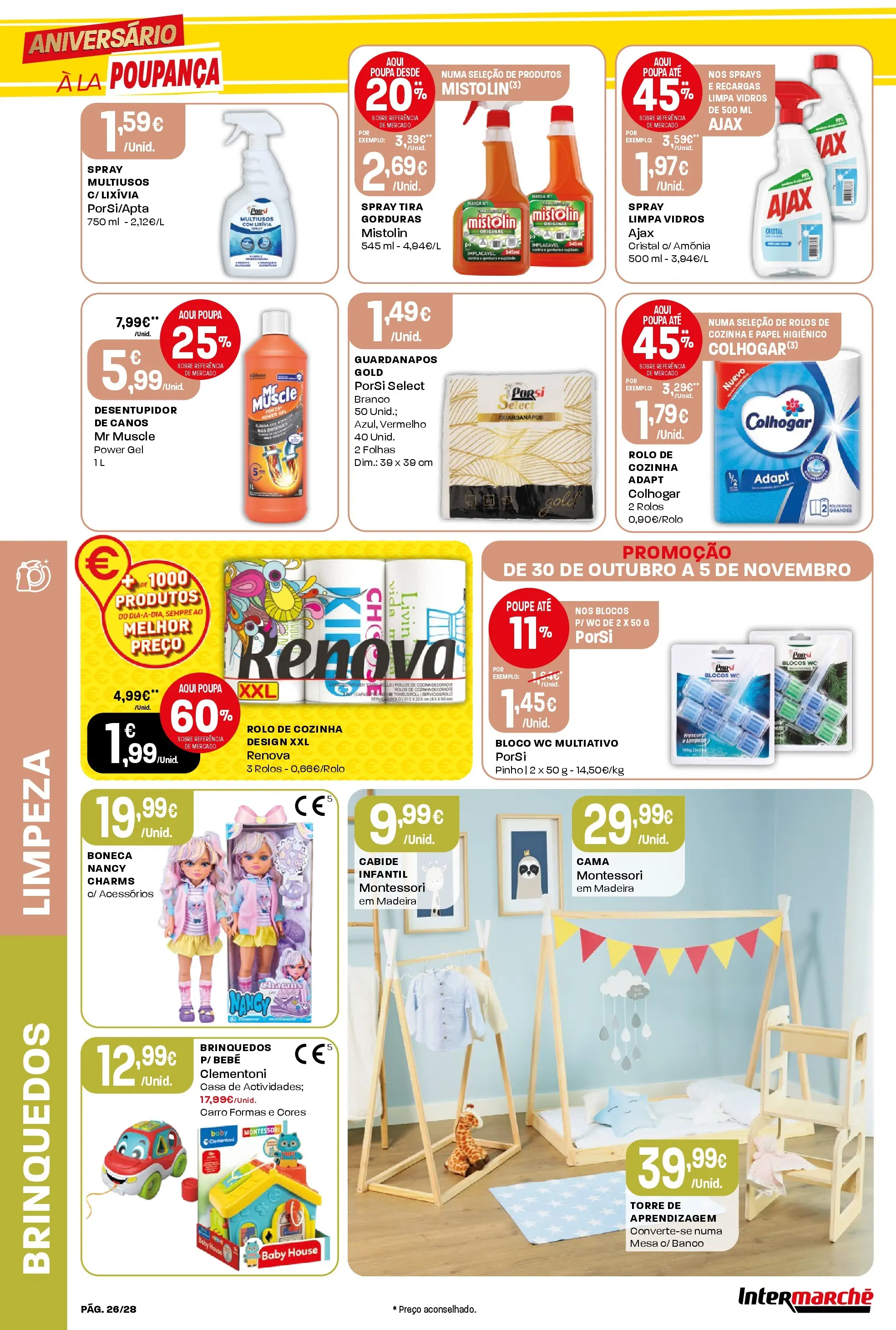 Intermarché - Aniversário à la poupança. » de 30/10/2025 - 05/11/2025 | Página: 26