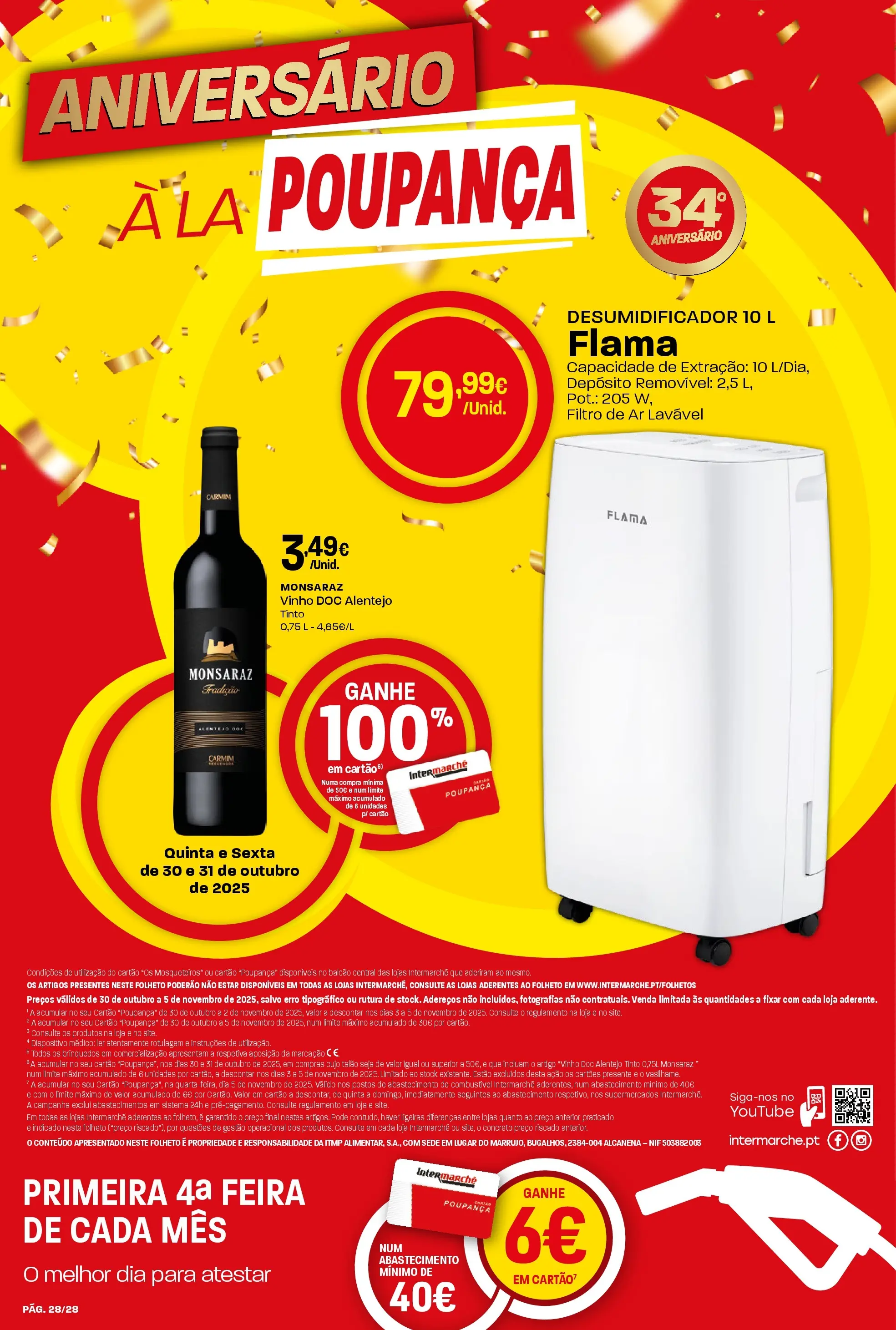 Intermarché - Aniversário à la poupança. » de 30/10/2025 - 05/11/2025 | Página: 28