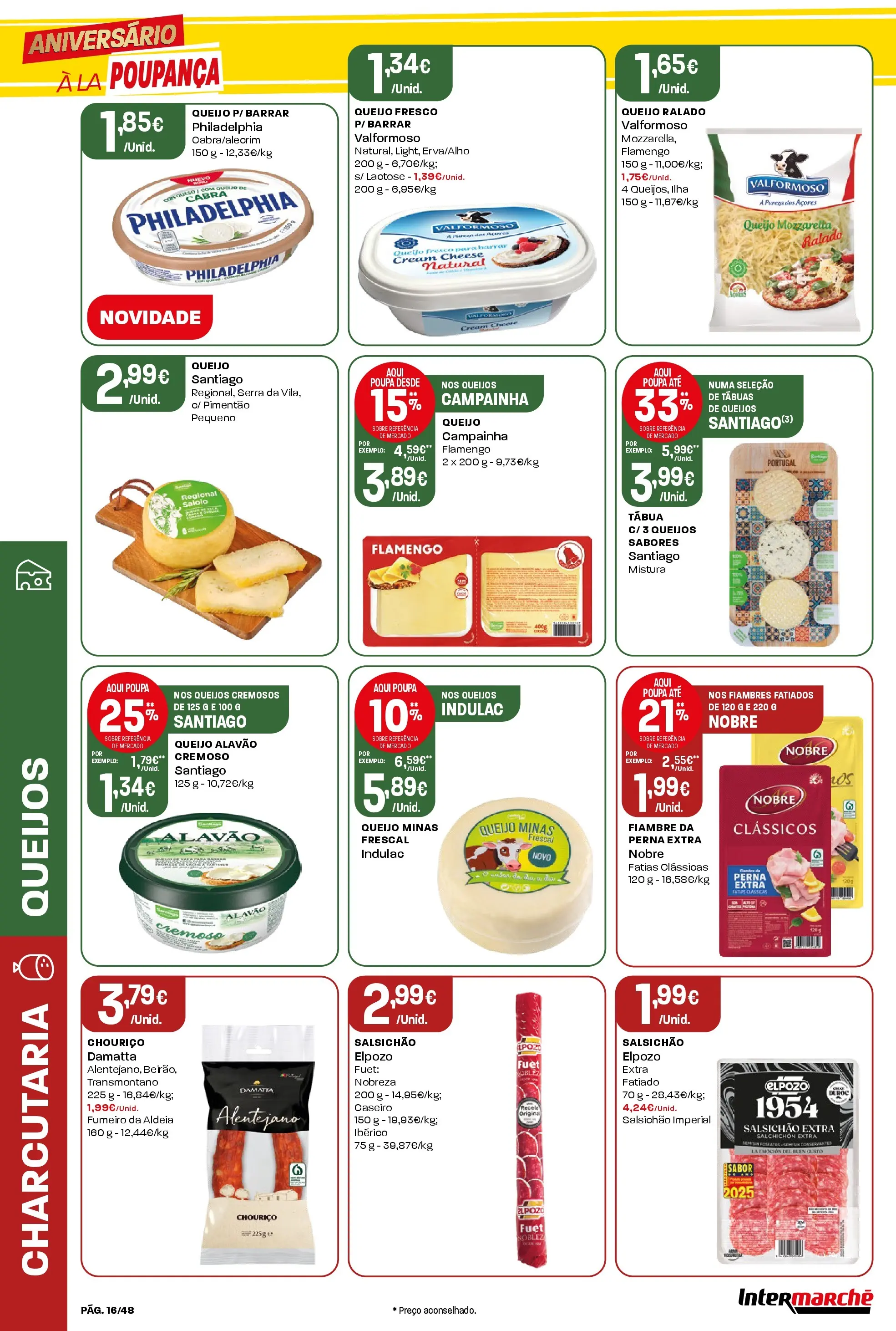 Intermarché - Aniversário à la poupança! » de 30/10/2025 - 05/11/2025 | Página: 16