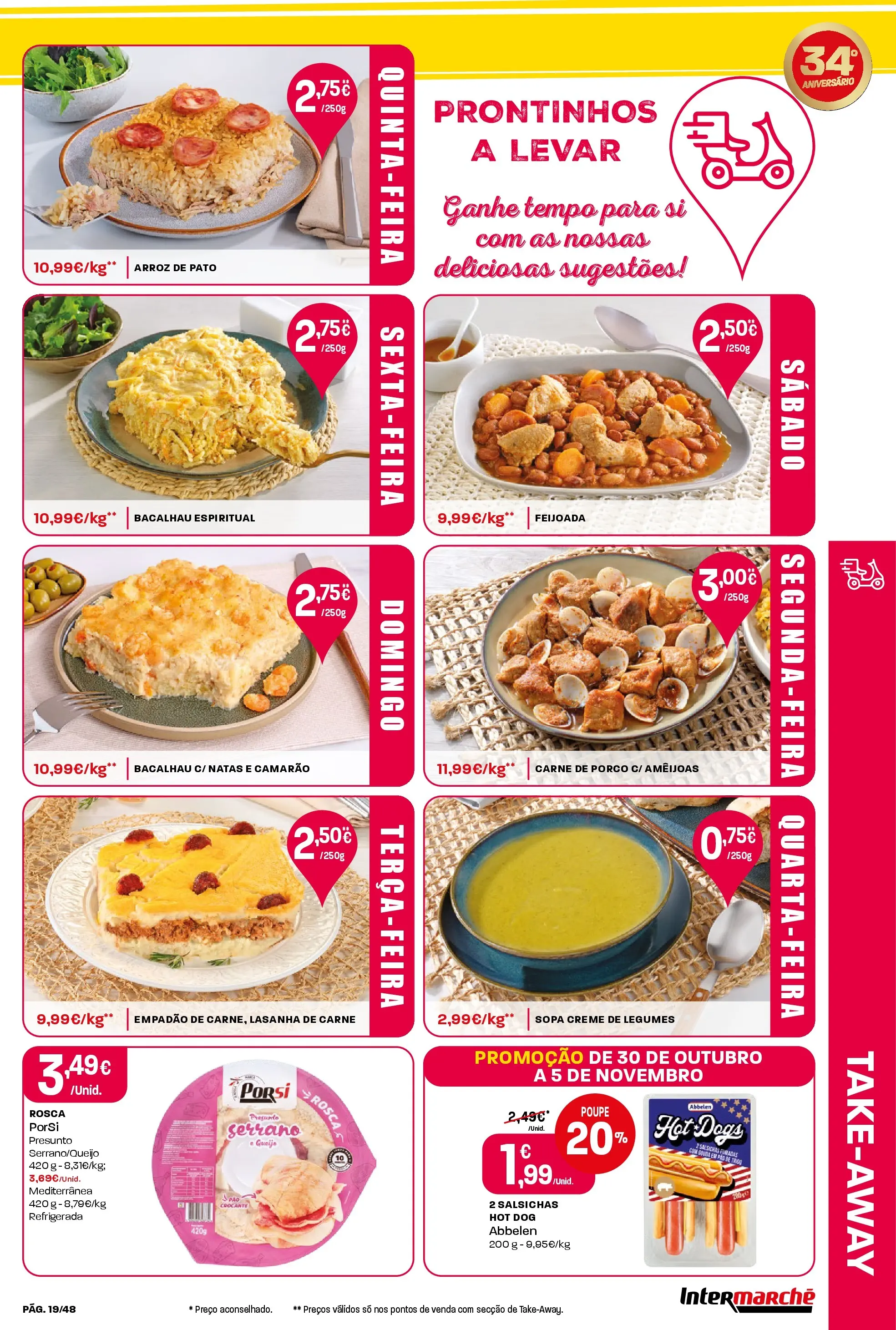 Intermarché - Aniversário à la poupança! » de 30/10/2025 - 05/11/2025 | Página: 19