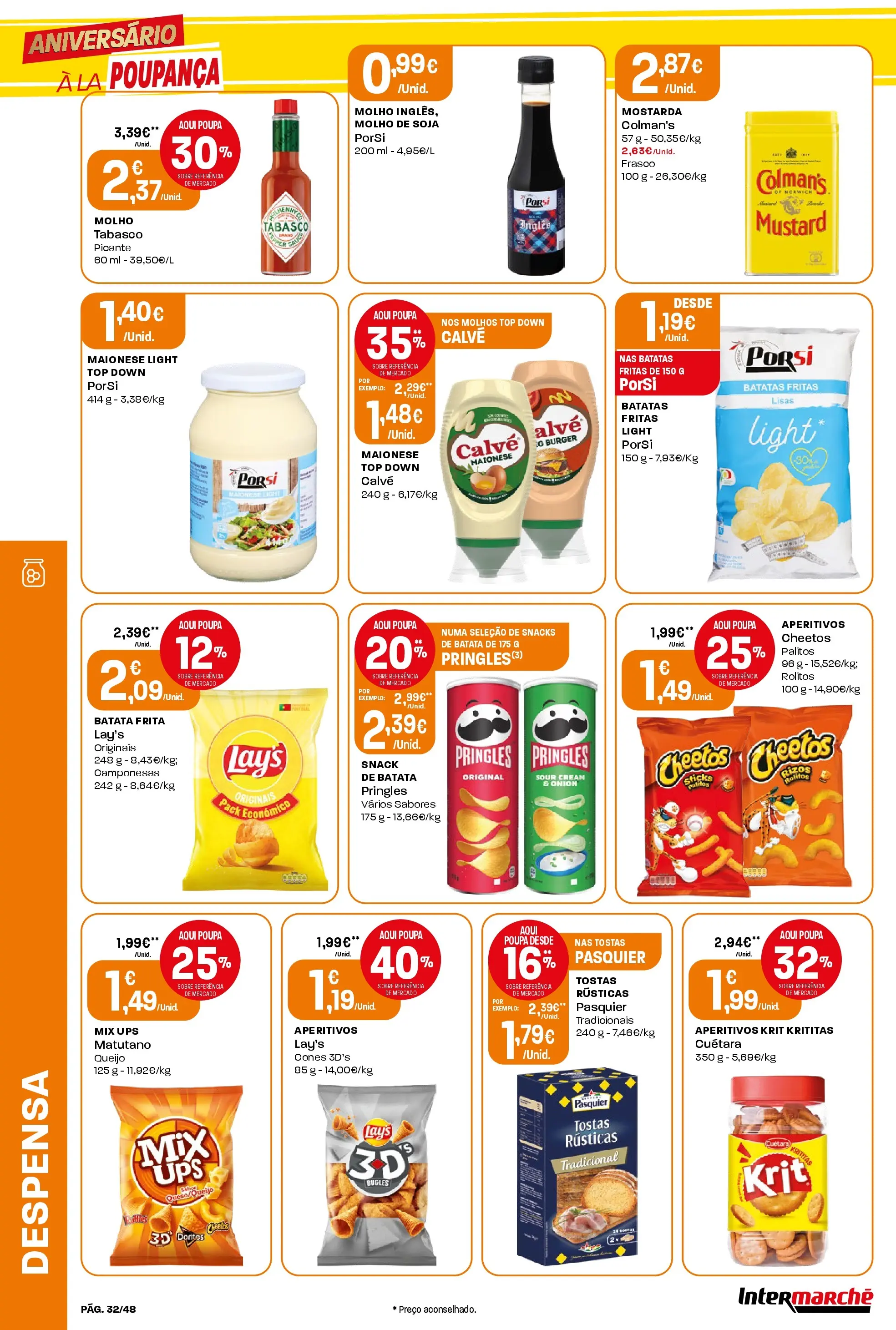 Intermarché - Aniversário à la poupança! » de 30/10/2025 - 05/11/2025 | Página: 32