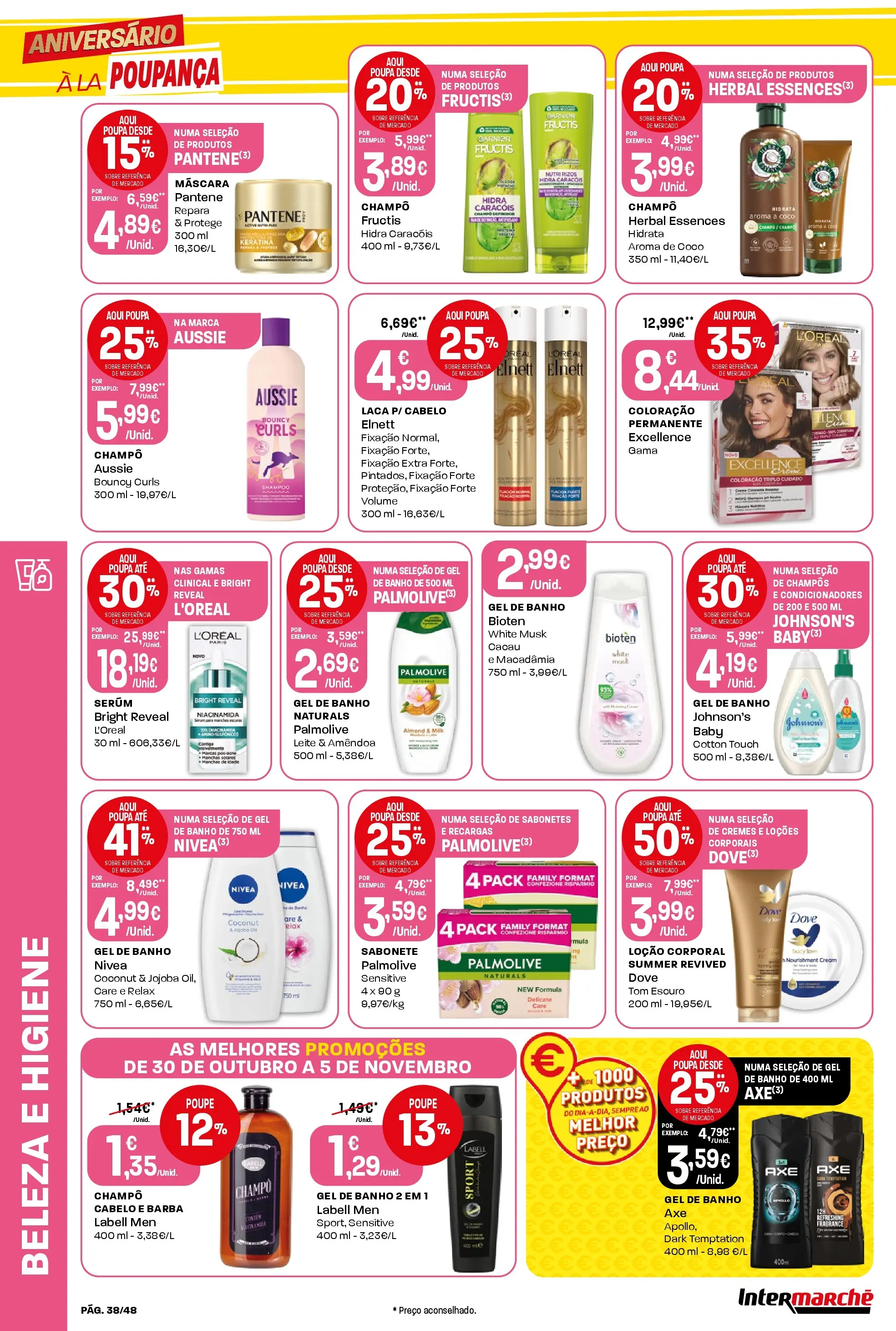 Intermarché - Aniversário à la poupança! » de 30/10/2025 - 05/11/2025 | Página: 38