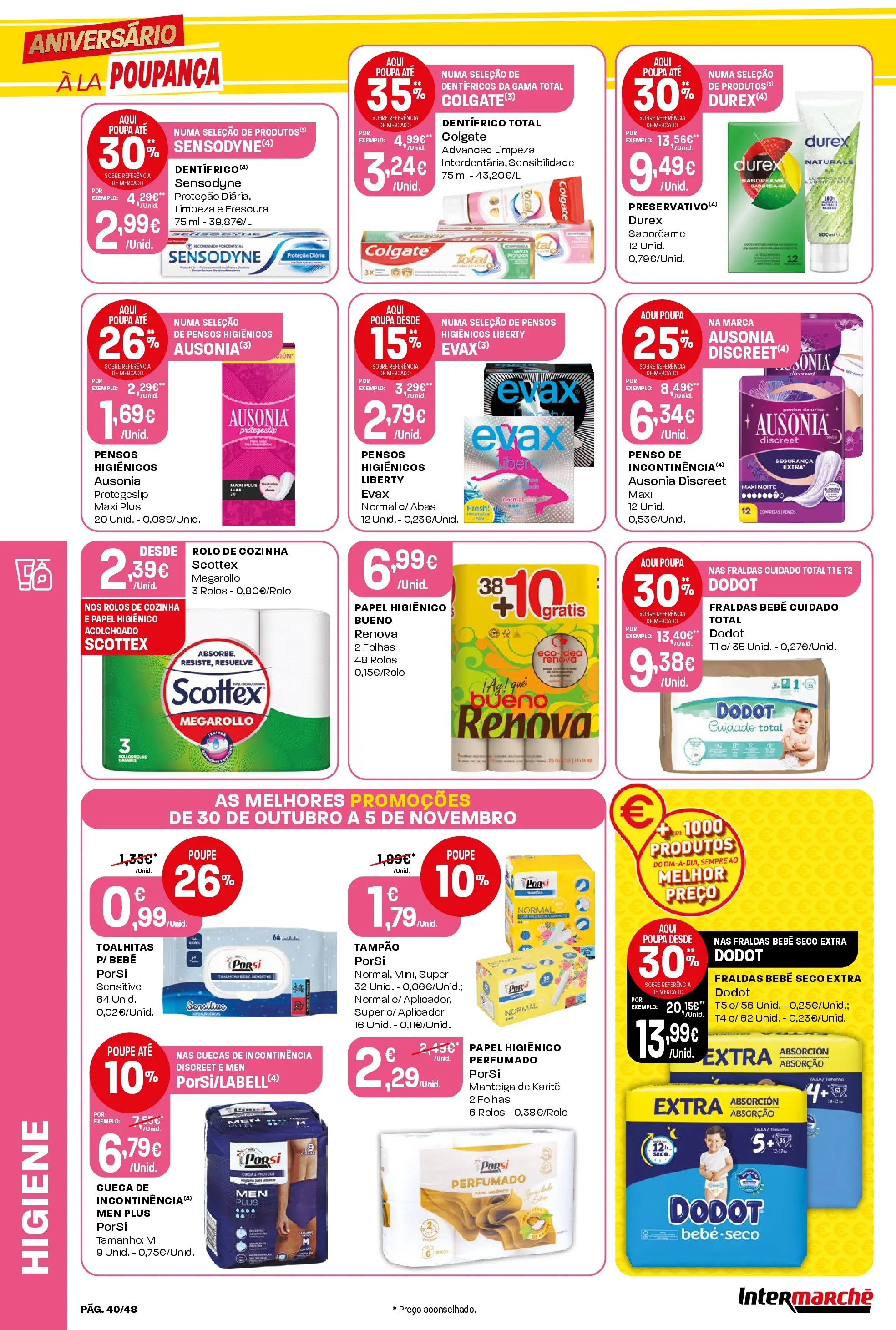 Intermarché - Aniversário à la poupança! » de 30/10/2025 - 05/11/2025 | Página: 40