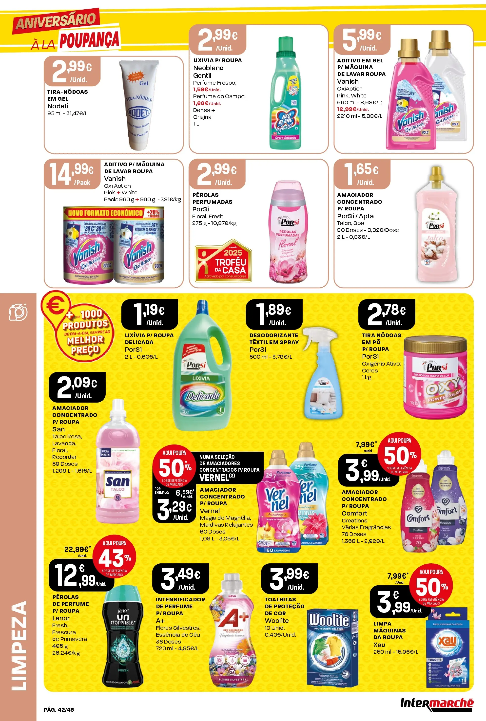 Intermarché - Aniversário à la poupança! » de 30/10/2025 - 05/11/2025 | Página: 42