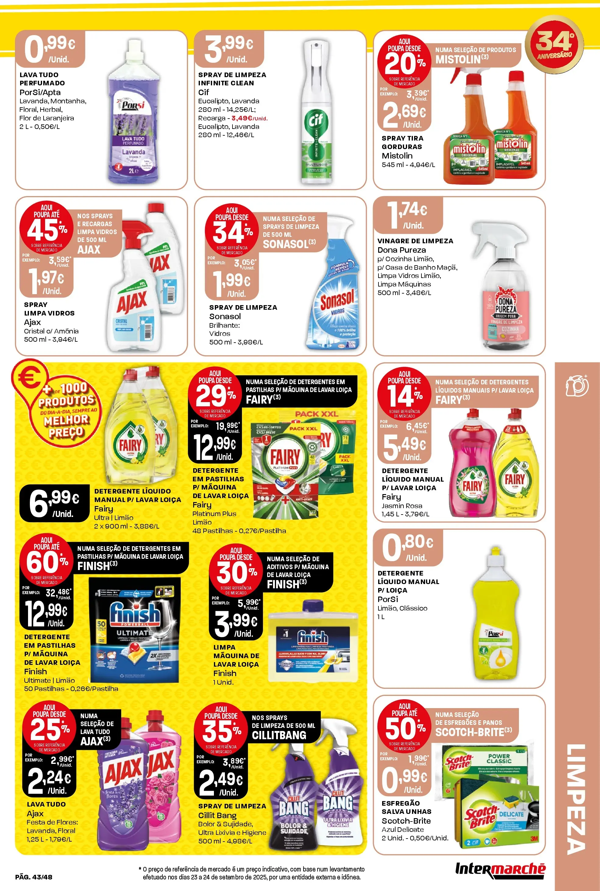 Intermarché - Aniversário à la poupança! » de 30/10/2025 - 05/11/2025 | Página: 43