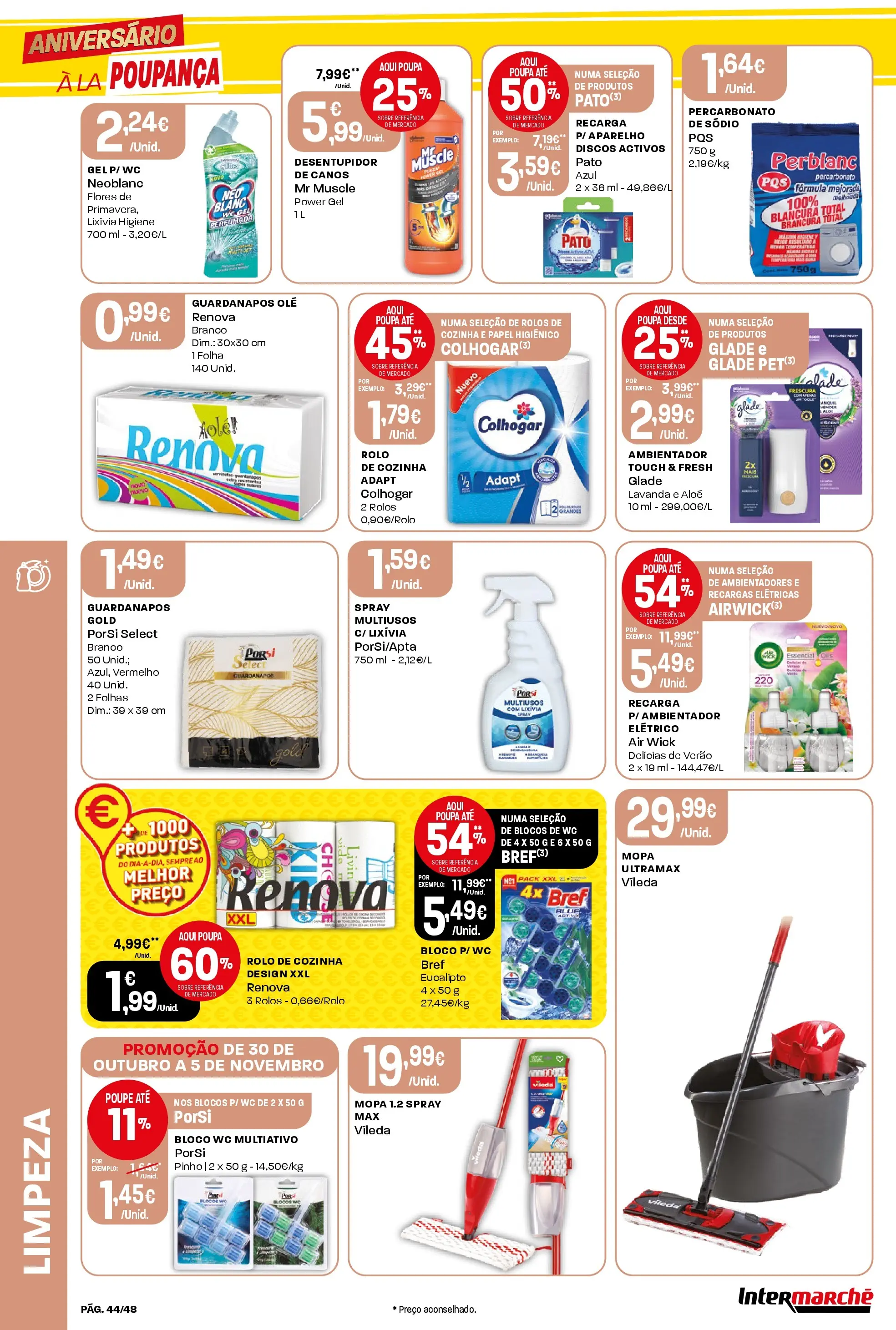 Intermarché - Aniversário à la poupança! » de 30/10/2025 - 05/11/2025 | Página: 44