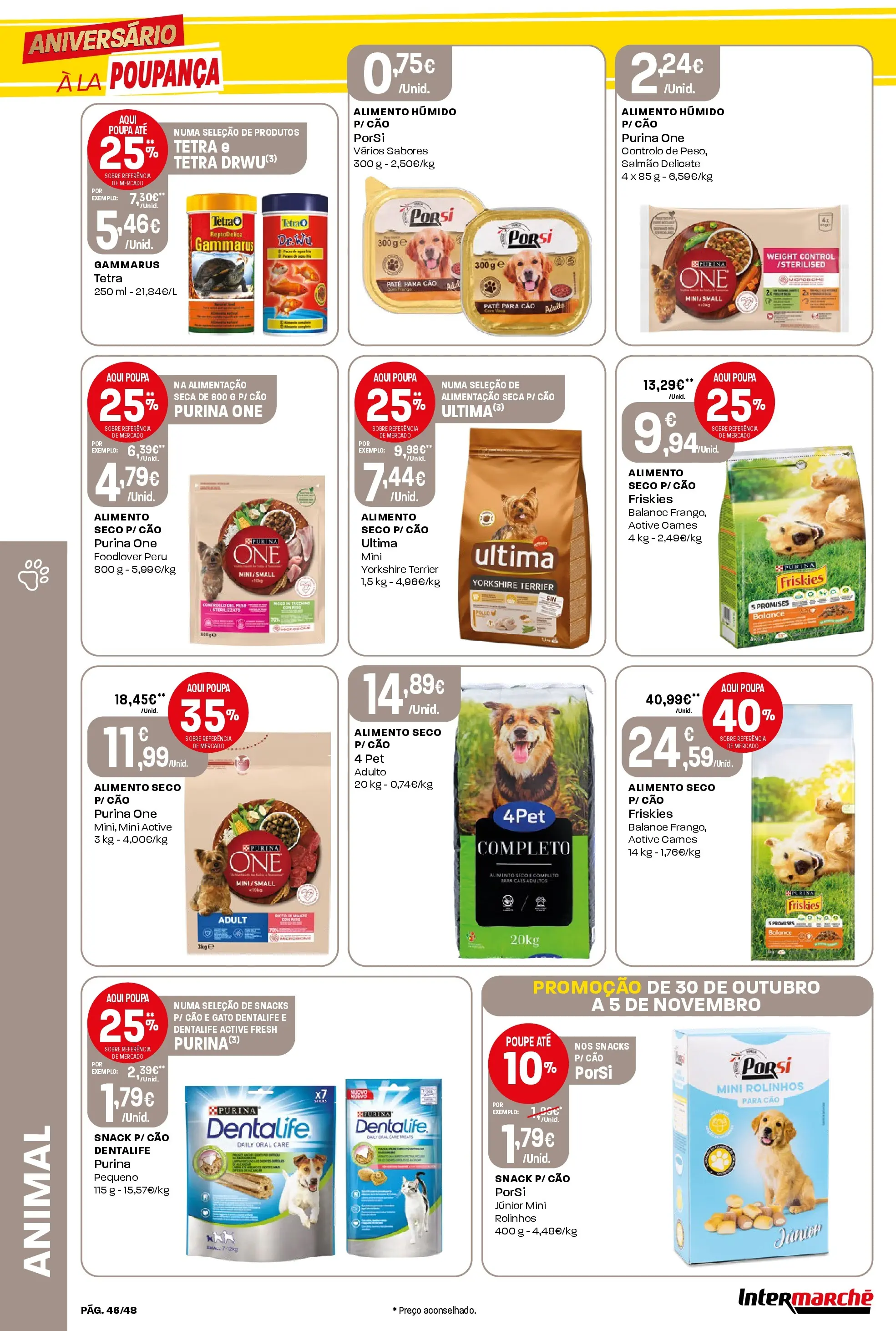 Intermarché - Aniversário à la poupança! » de 30/10/2025 - 05/11/2025 | Página: 46
