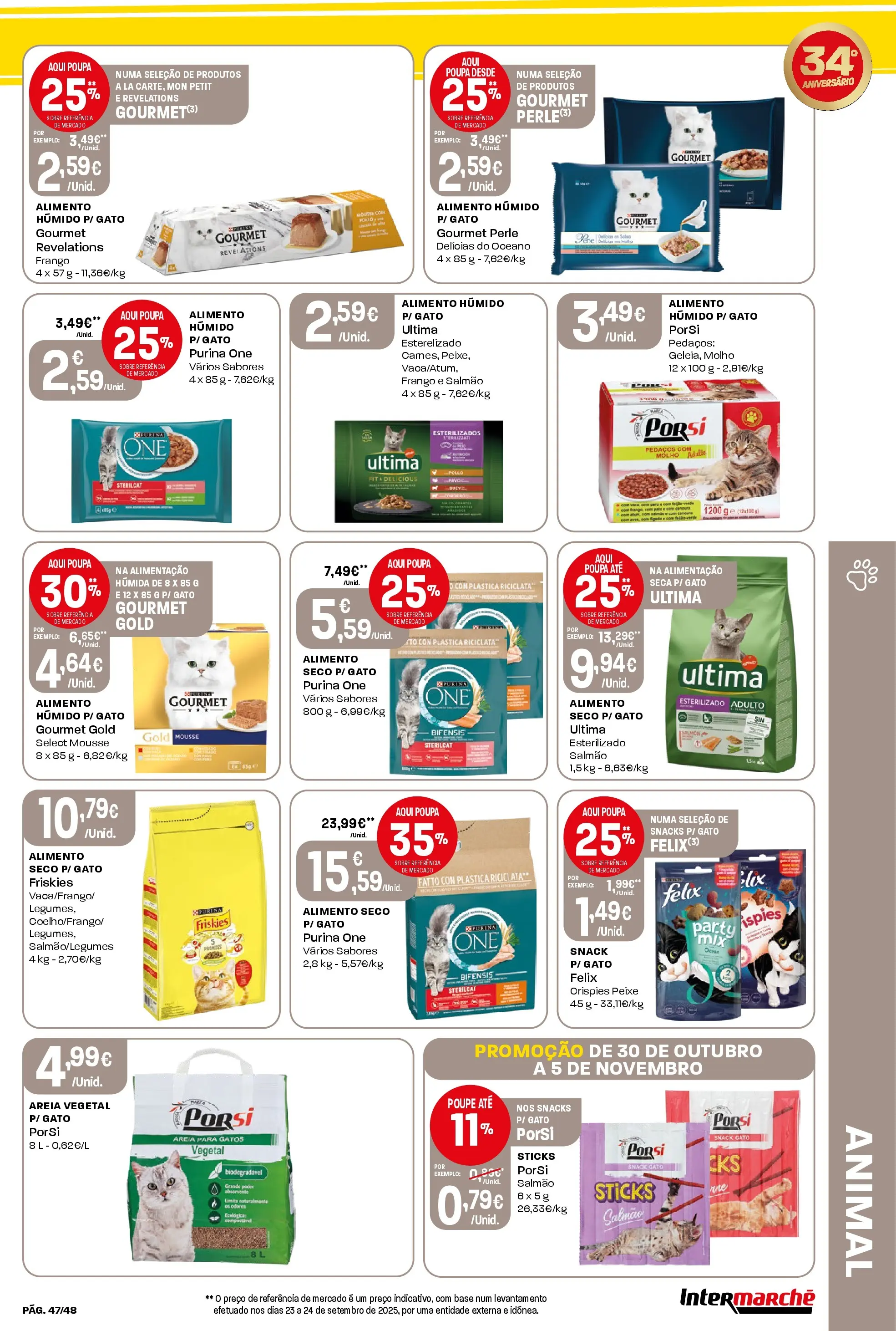 Intermarché - Aniversário à la poupança! » de 30/10/2025 - 05/11/2025 | Página: 47