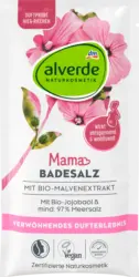 alverde NATURKOSMETIK Badesalz Mama Malve & Jojobaöl