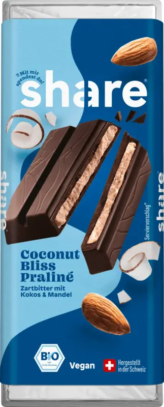 share Schokolade, Kokos & Mandel