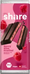 share Schokolade. Himbeere