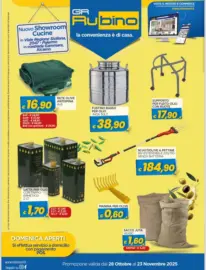 Promozion calida da 28 ottobre al 23 novembre