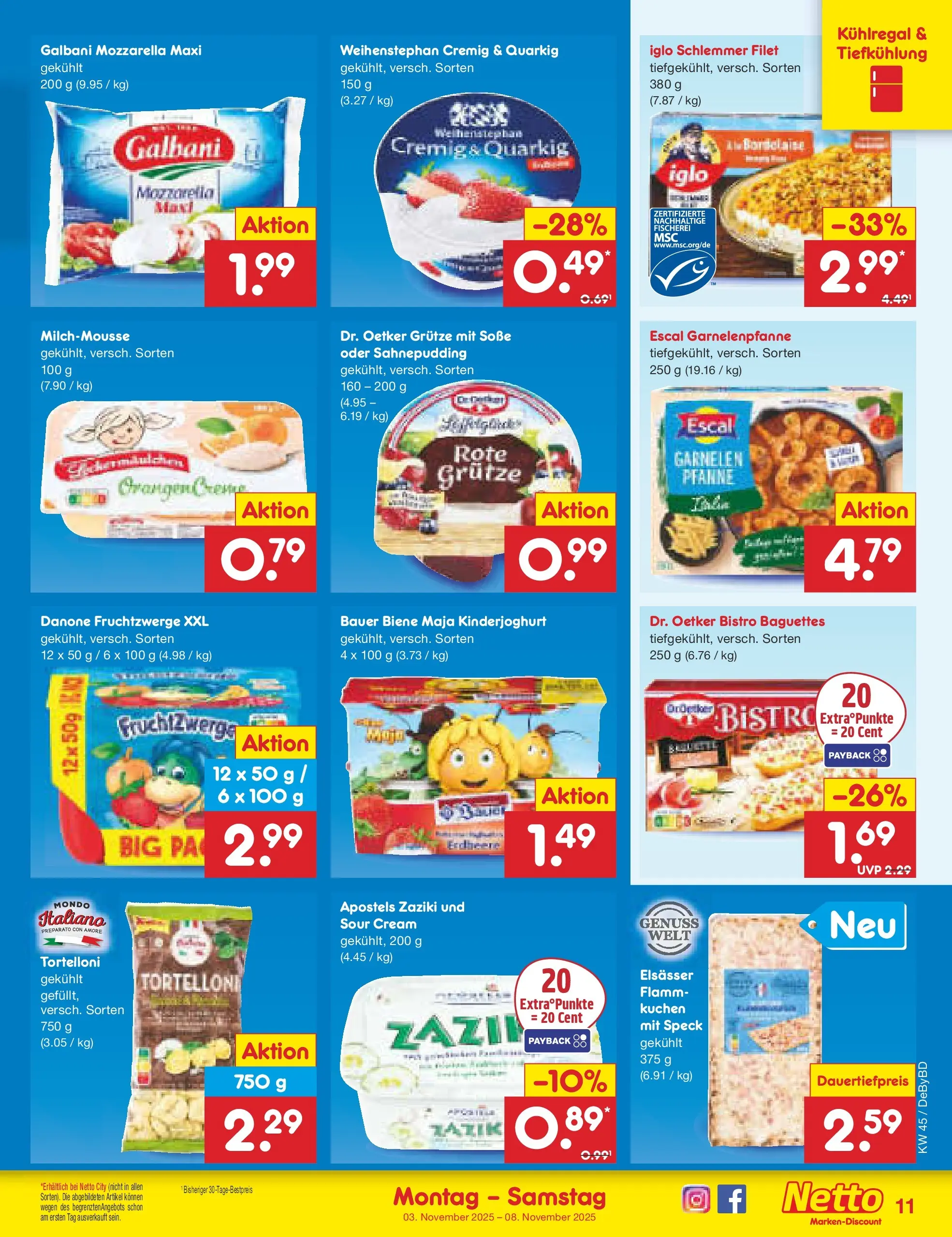 Netto Marken-Discount prospekt Buttenwiesen	 (ab 02.11.2025) » Angebote | Seite: 11 Netto Marken-Discount prospekt Buttenwiesen	 (ab 02.11.2025) » Angebote | Seite: 11