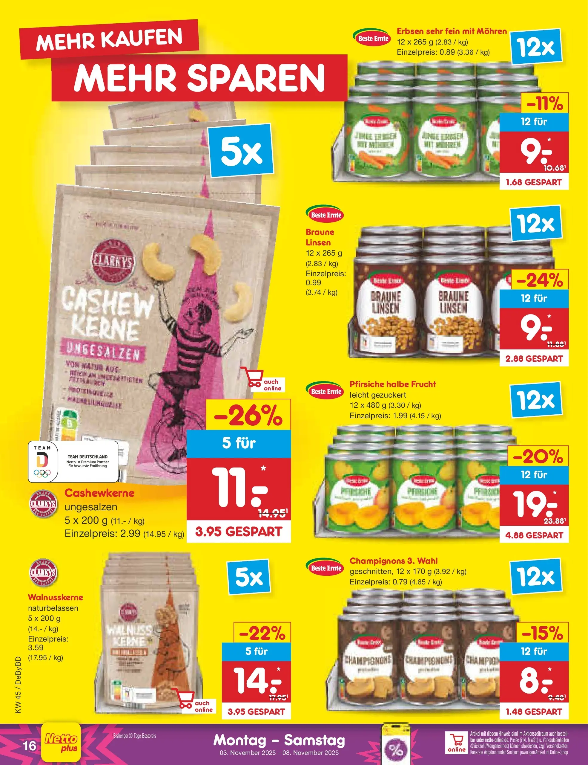 Netto Marken-Discount prospekt Buttenwiesen	 (ab 02.11.2025) » Angebote | Seite: 16 Netto Marken-Discount prospekt Buttenwiesen	 (ab 02.11.2025) » Angebote | Seite: 16