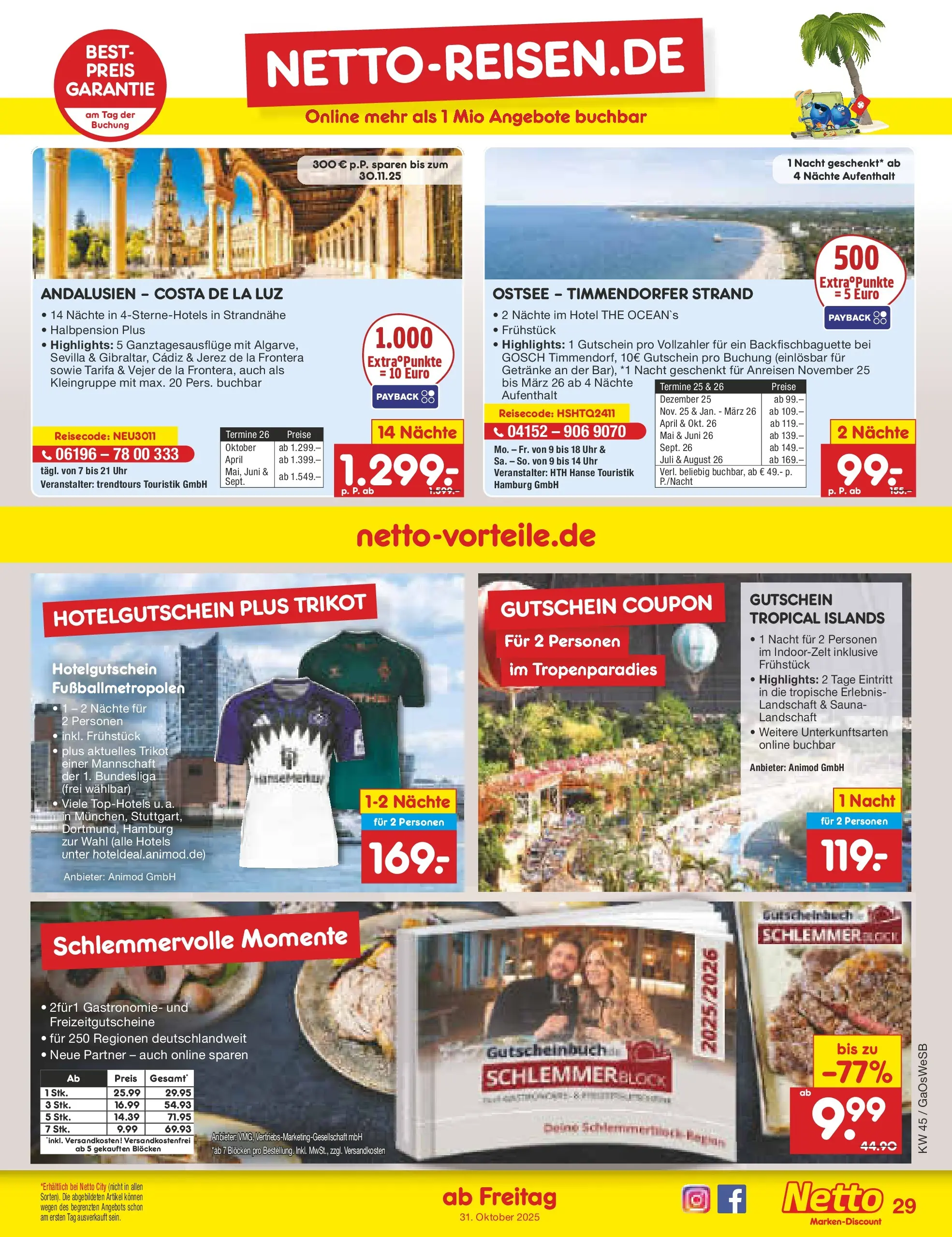 Netto Marken-Discount prospekt Moormerland (ab 03.11.2025) » Angebote | Seite: 33 | Produkte: Uhr Netto Marken-Discount prospekt Moormerland (ab 03.11.2025) » Angebote | Seite: 33 | Produkte: Uhr