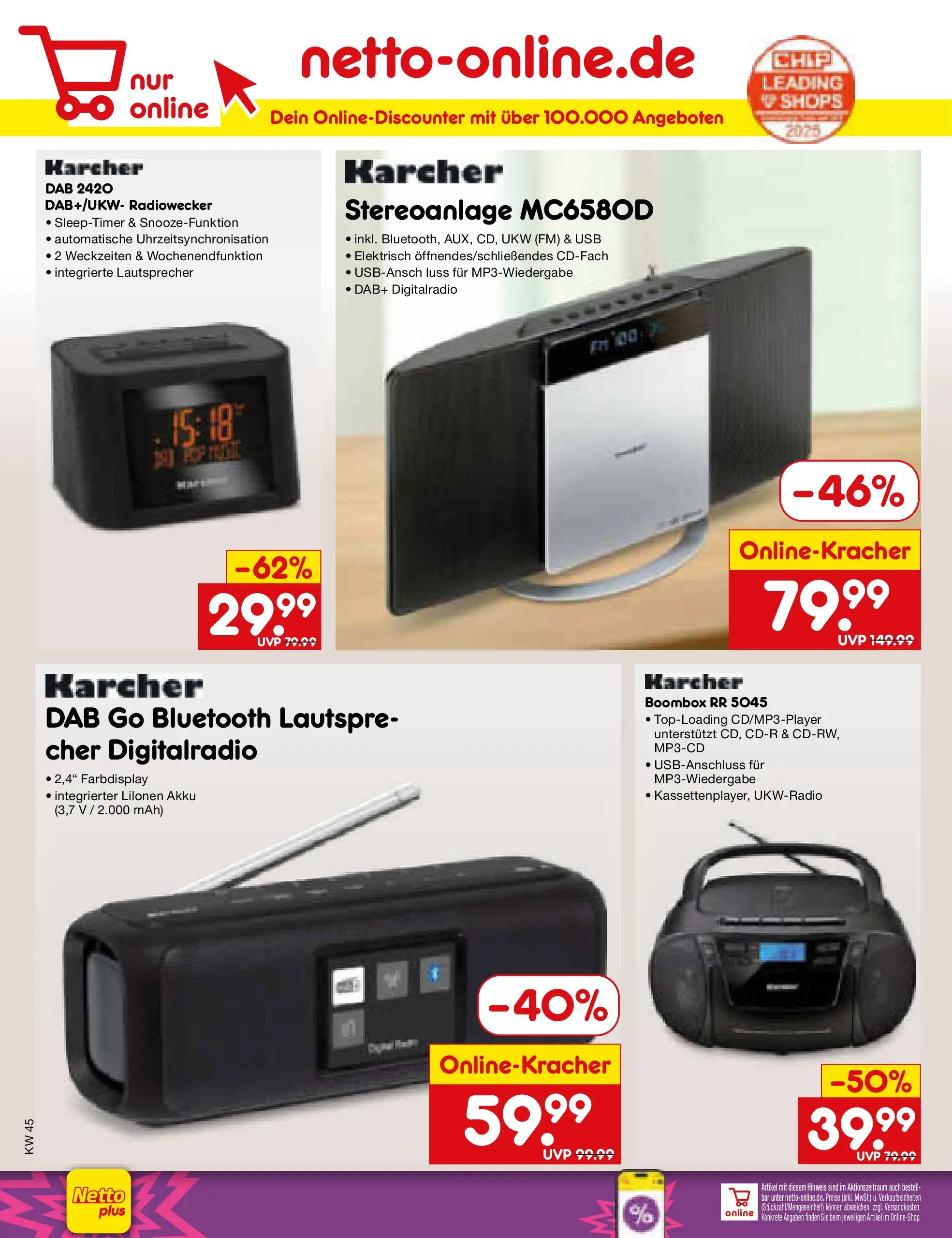 Netto Marken-Discount prospekt Buttenwiesen	 (ab 02.11.2025) » Angebote | Seite: 58 Netto Marken-Discount prospekt Buttenwiesen	 (ab 02.11.2025) » Angebote | Seite: 58