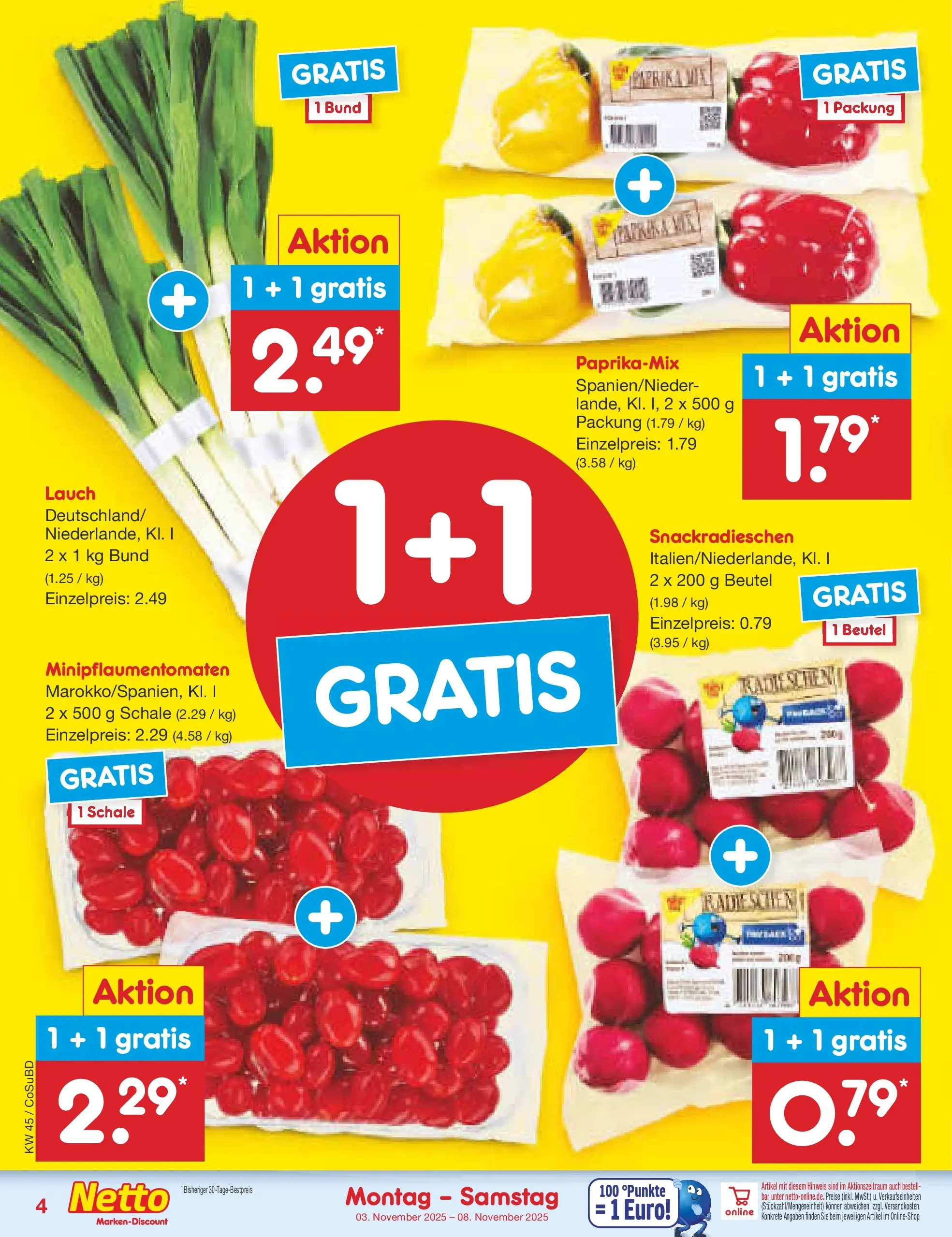 Netto Marken-Discount prospekt Delitzsch	 (ab 03.11.2025) » Angebote | Seite: 4