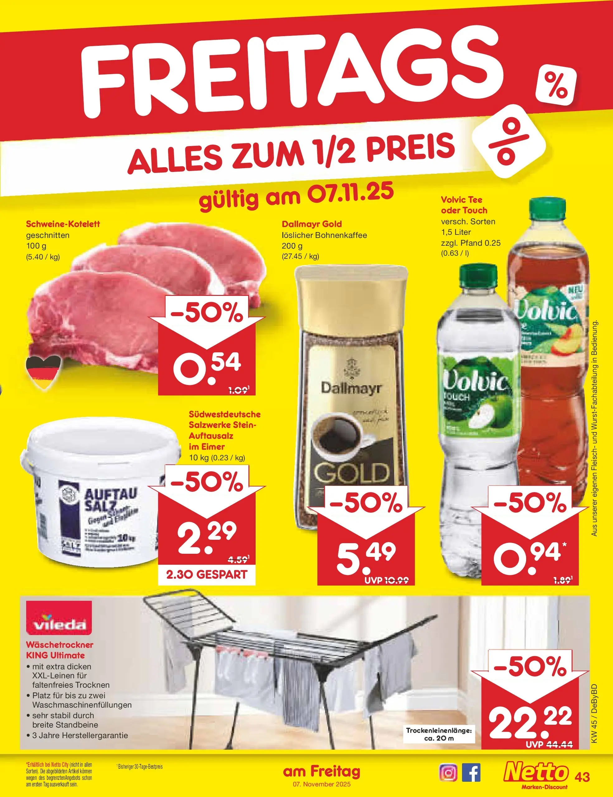 Netto Marken-Discount prospekt Buttenwiesen	 (ab 02.11.2025) » Angebote | Seite: 47 Netto Marken-Discount prospekt Buttenwiesen	 (ab 02.11.2025) » Angebote | Seite: 47