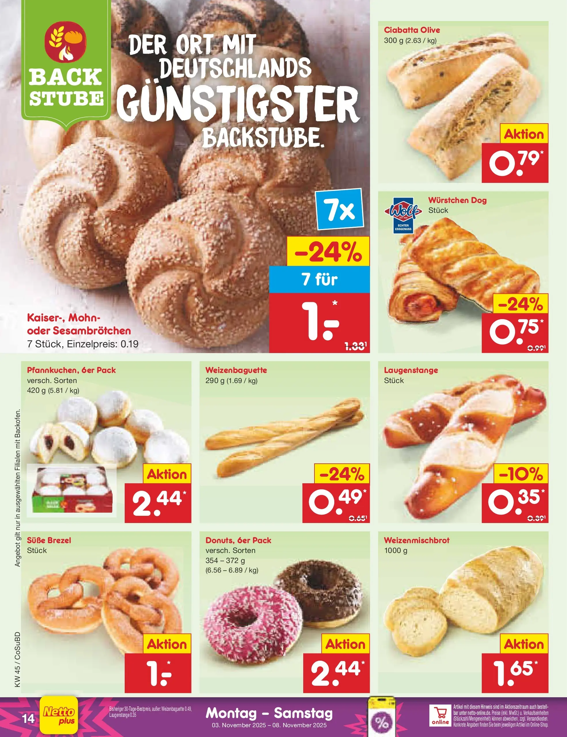 Netto Marken-Discount prospekt Delitzsch	 (ab 03.11.2025) » Angebote | Seite: 14