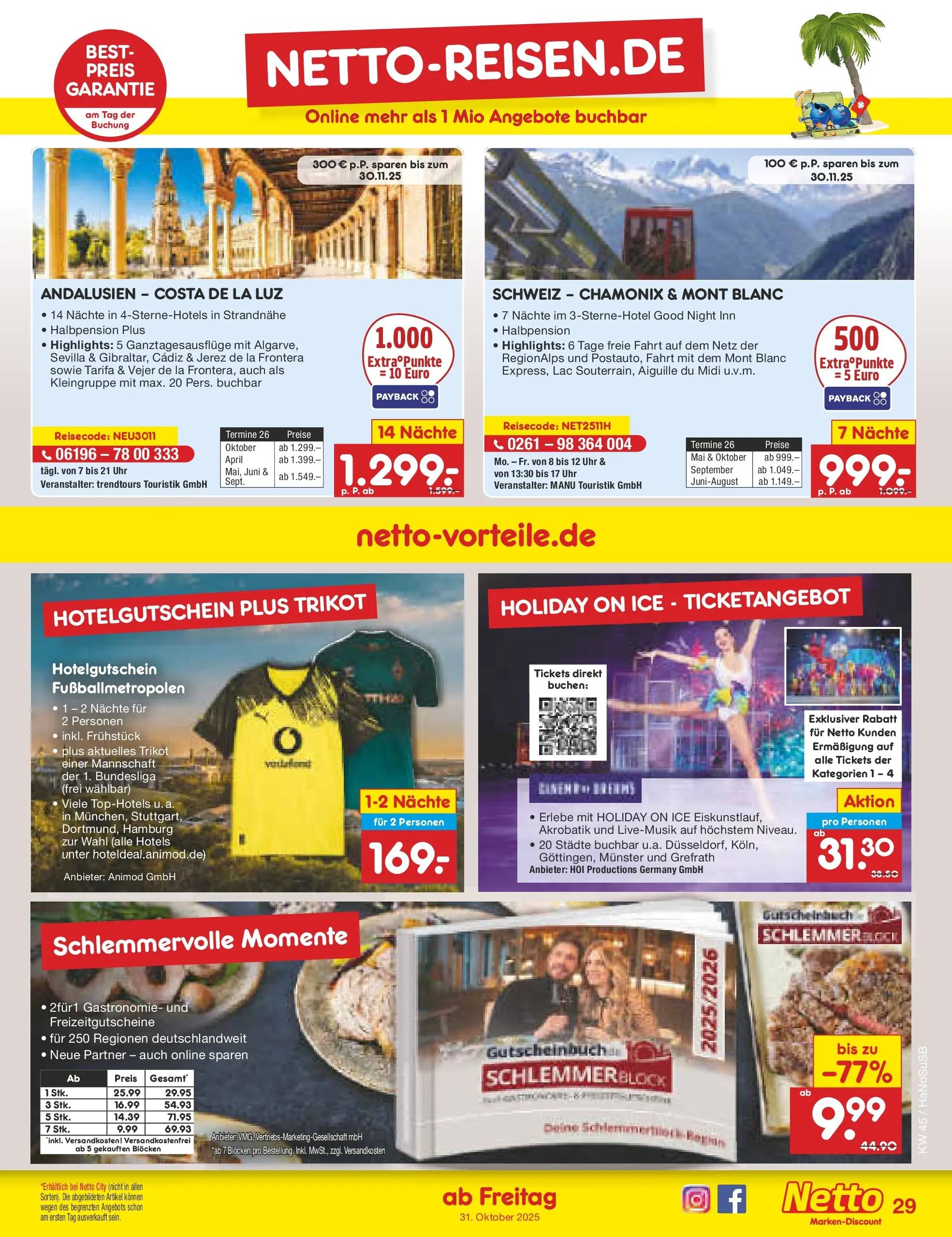 Netto Marken-Discount prospekt Wuppertal	 (ab 03.11.2025) » Angebote | Seite: 33 | Produkte: Uhr Netto Marken-Discount prospekt Wuppertal	 (ab 03.11.2025) » Angebote | Seite: 33 | Produkte: Uhr