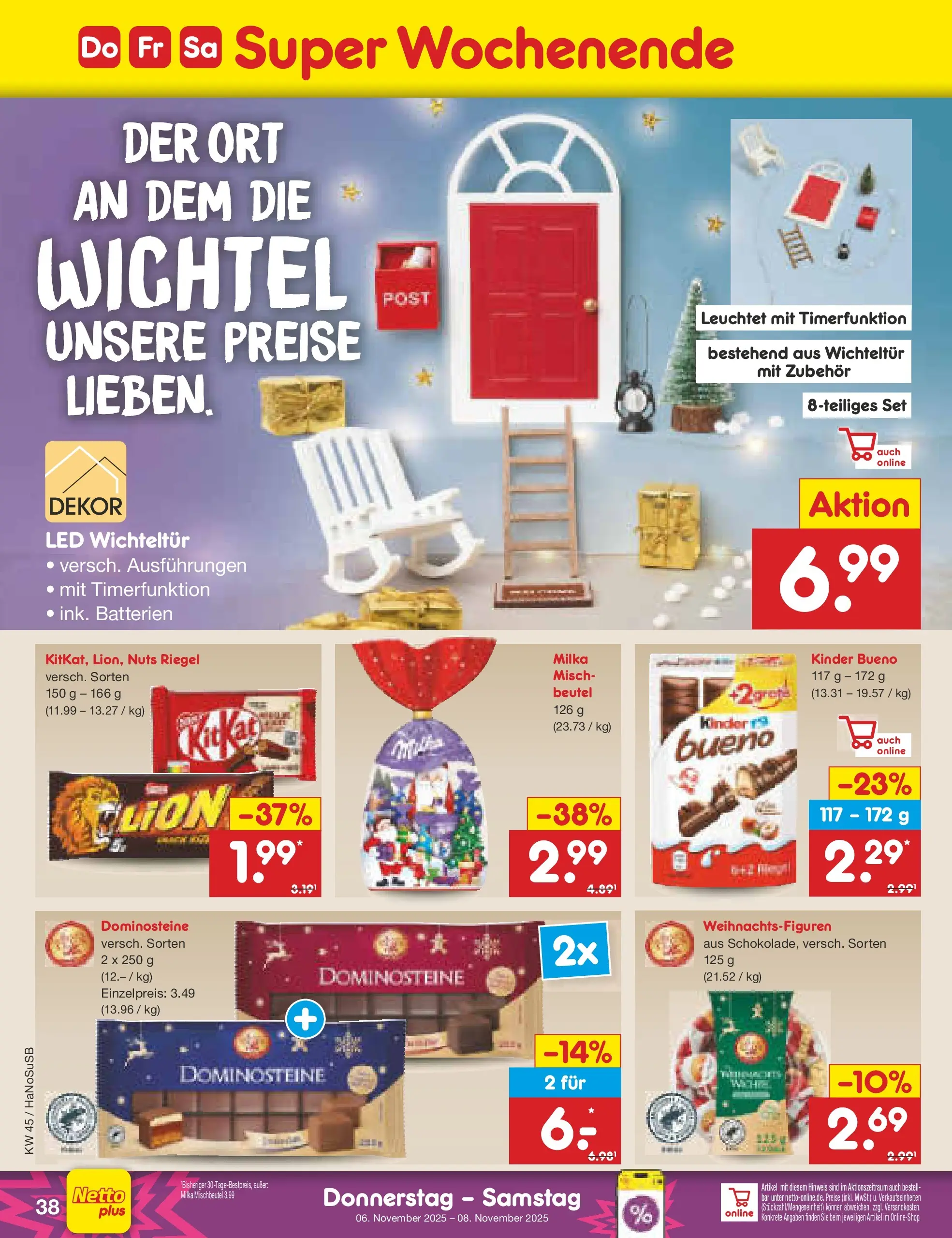 Netto Marken-Discount prospekt Wuppertal	 (ab 03.11.2025) » Angebote | Seite: 42 | Produkte: Batterien, Kinder bueno, Milka Netto Marken-Discount prospekt Wuppertal	 (ab 03.11.2025) » Angebote | Seite: 42 | Produkte: Batterien, Kinder bueno, Milka