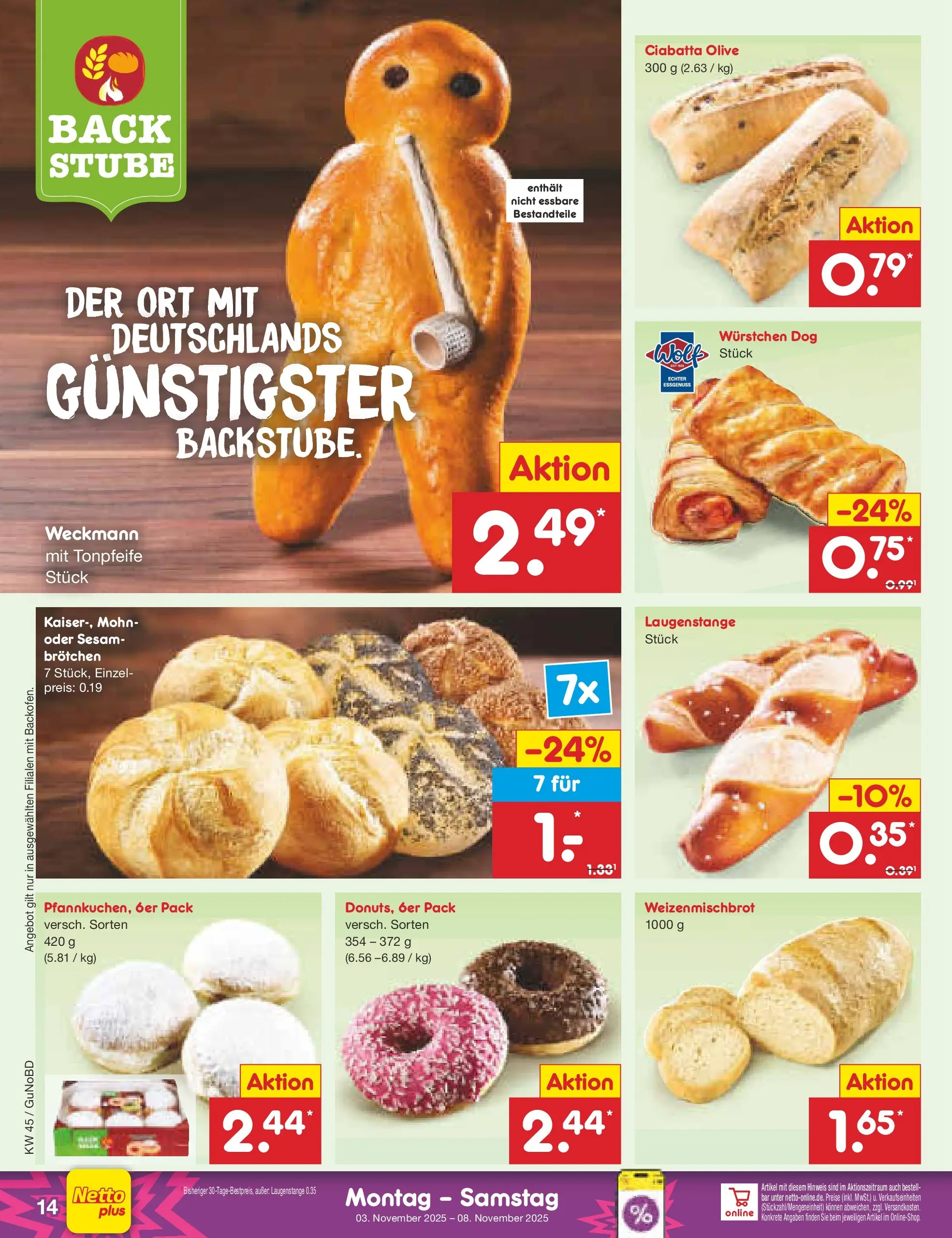 Netto Marken-Discount prospekt Augustusburg	 (ab 03.11.2025) » Angebote | Seite: 14